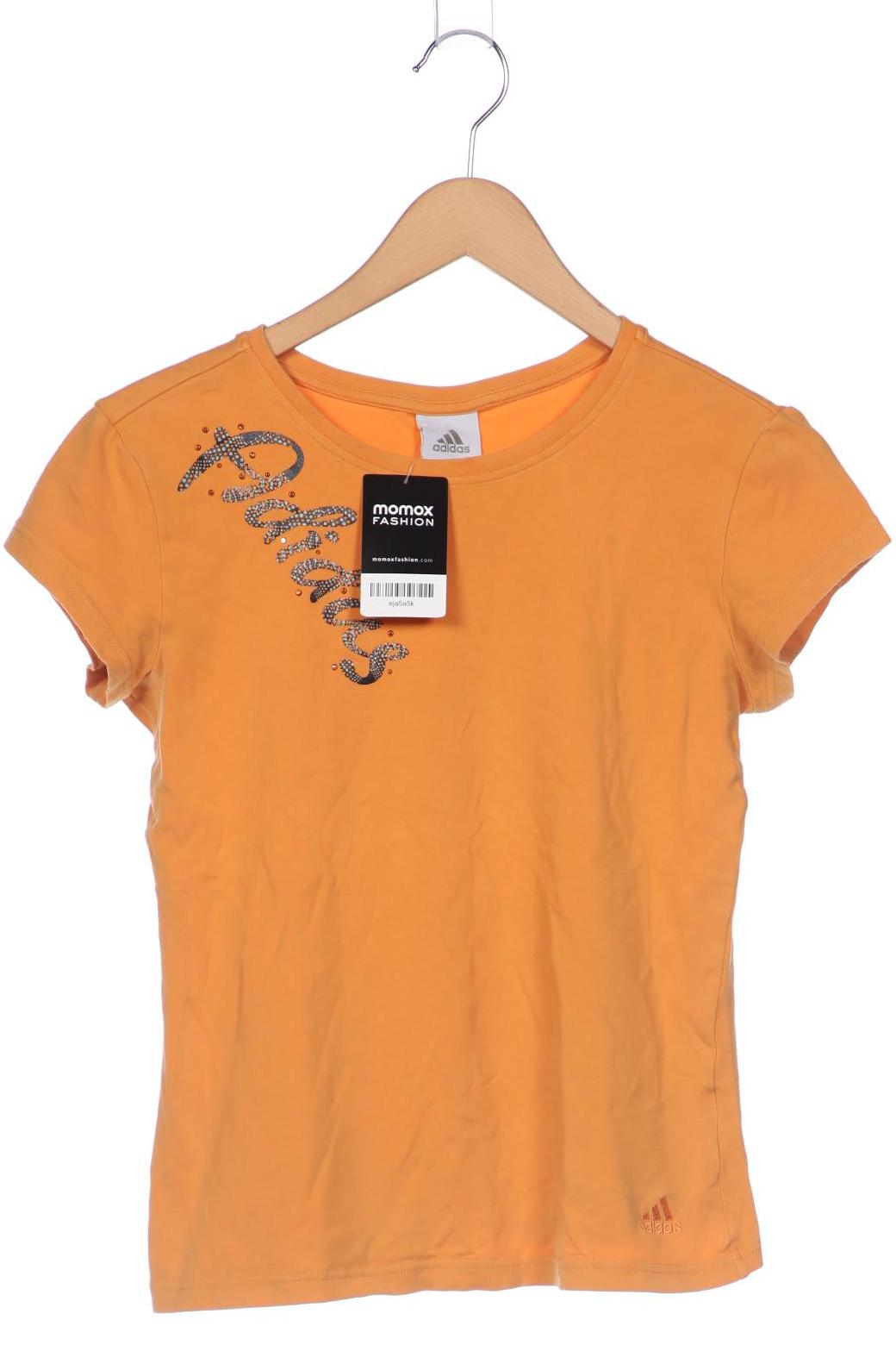 

adidas Damen T-Shirt, orange, Gr. 40