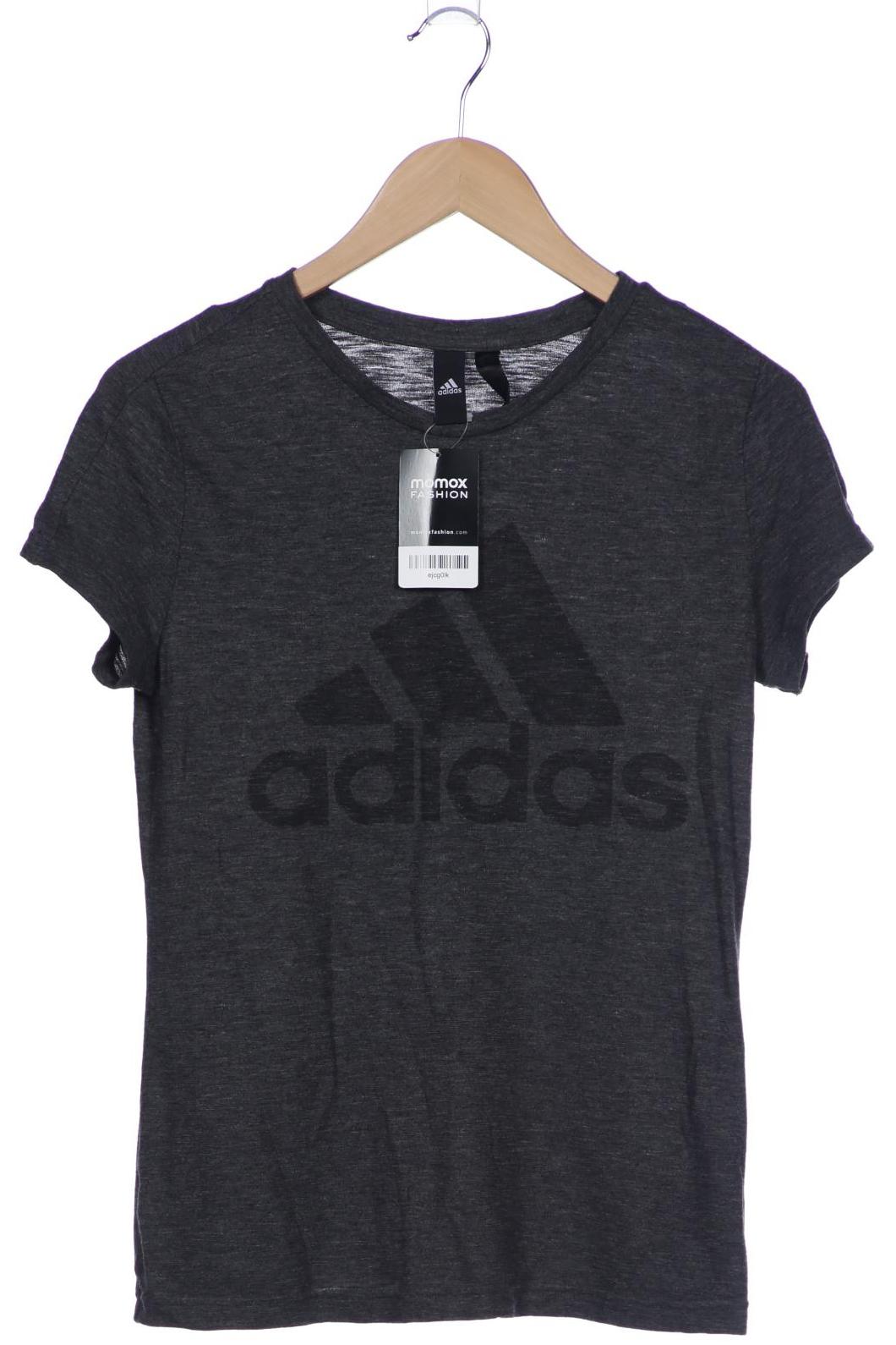 

adidas Damen T-Shirt, grau, Gr. 36