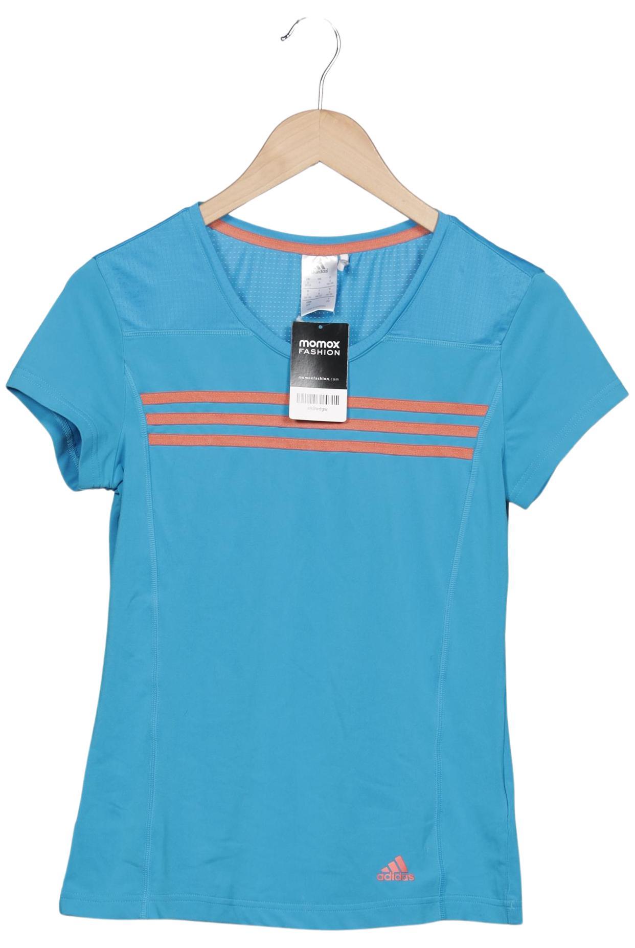 

adidas Damen T-Shirt, blau, Gr. 36