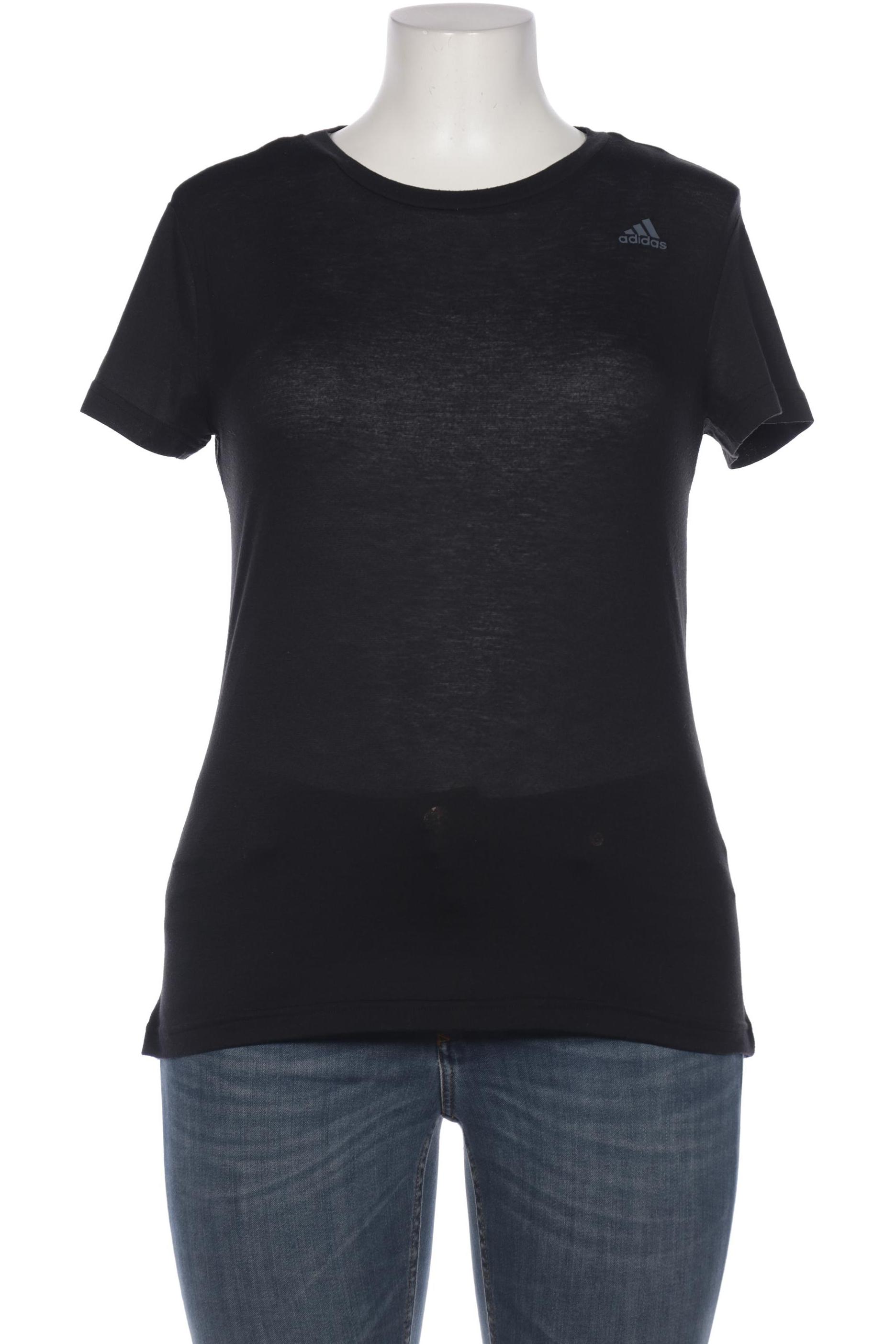 

adidas Damen T-Shirt, schwarz, Gr. 42
