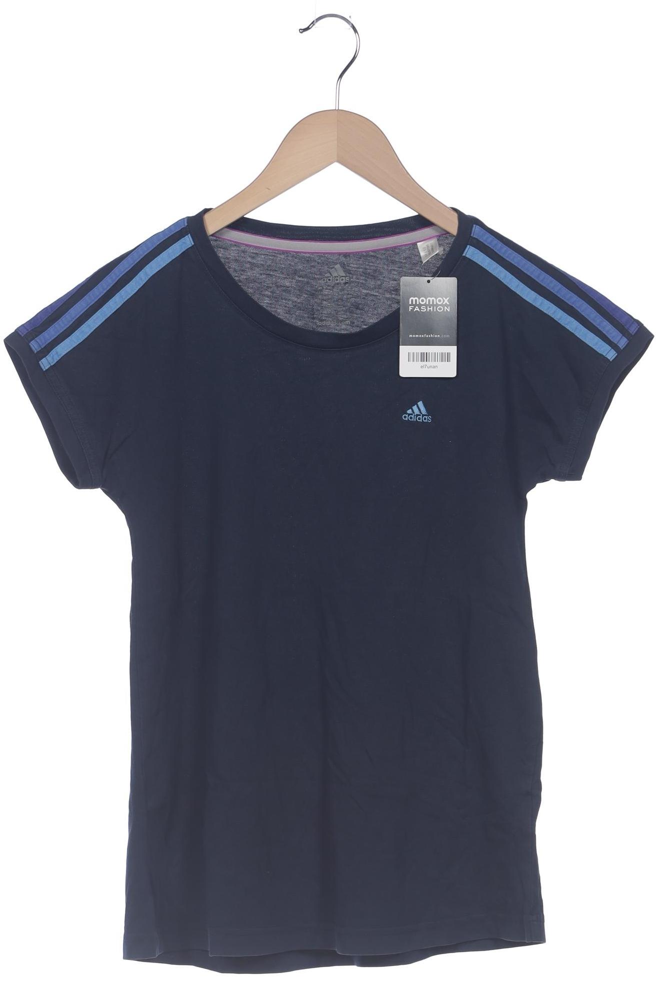

adidas Damen T-Shirt, blau, Gr. 36