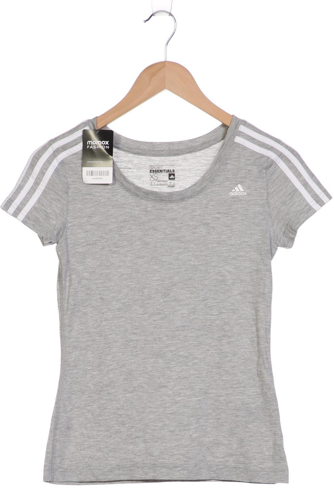 

adidas Damen T-Shirt, grau, Gr. 34