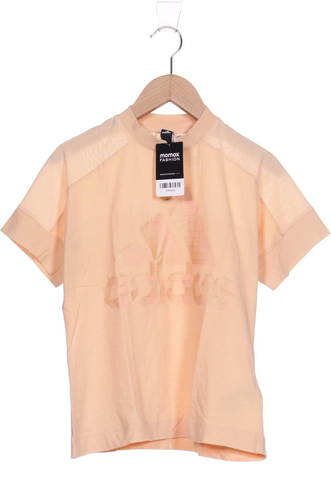 

adidas Damen T-Shirt, orange, Gr. 38
