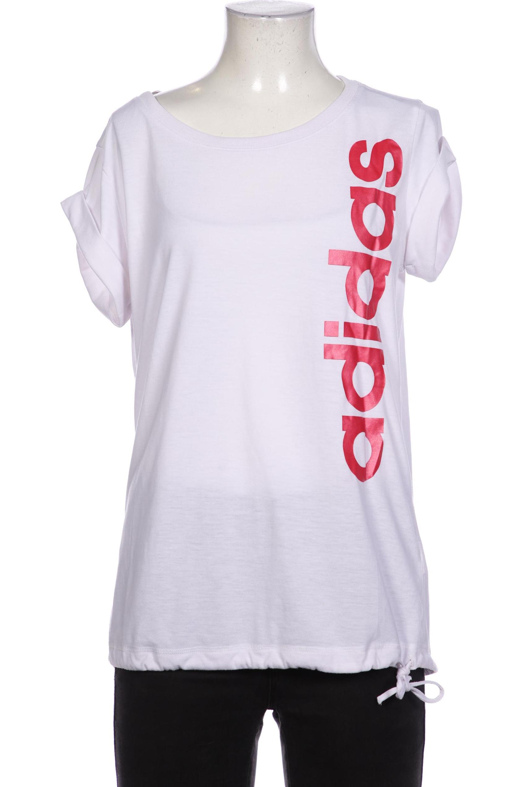 

adidas Damen T-Shirt, weiß, Gr. 36