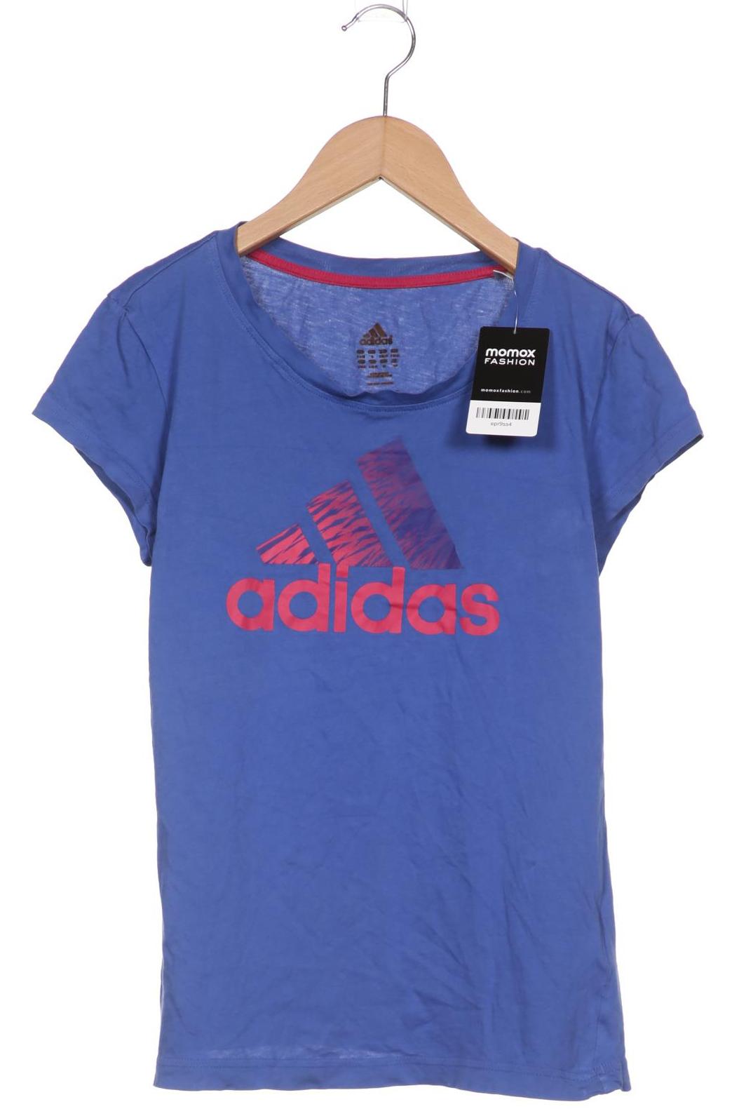 

adidas Damen T-Shirt, blau, Gr. 36
