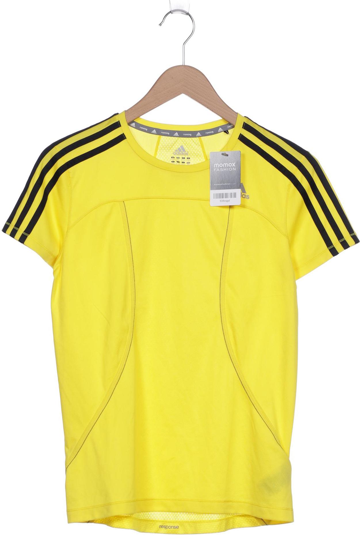 

adidas Damen T-Shirt, gelb, Gr. 38