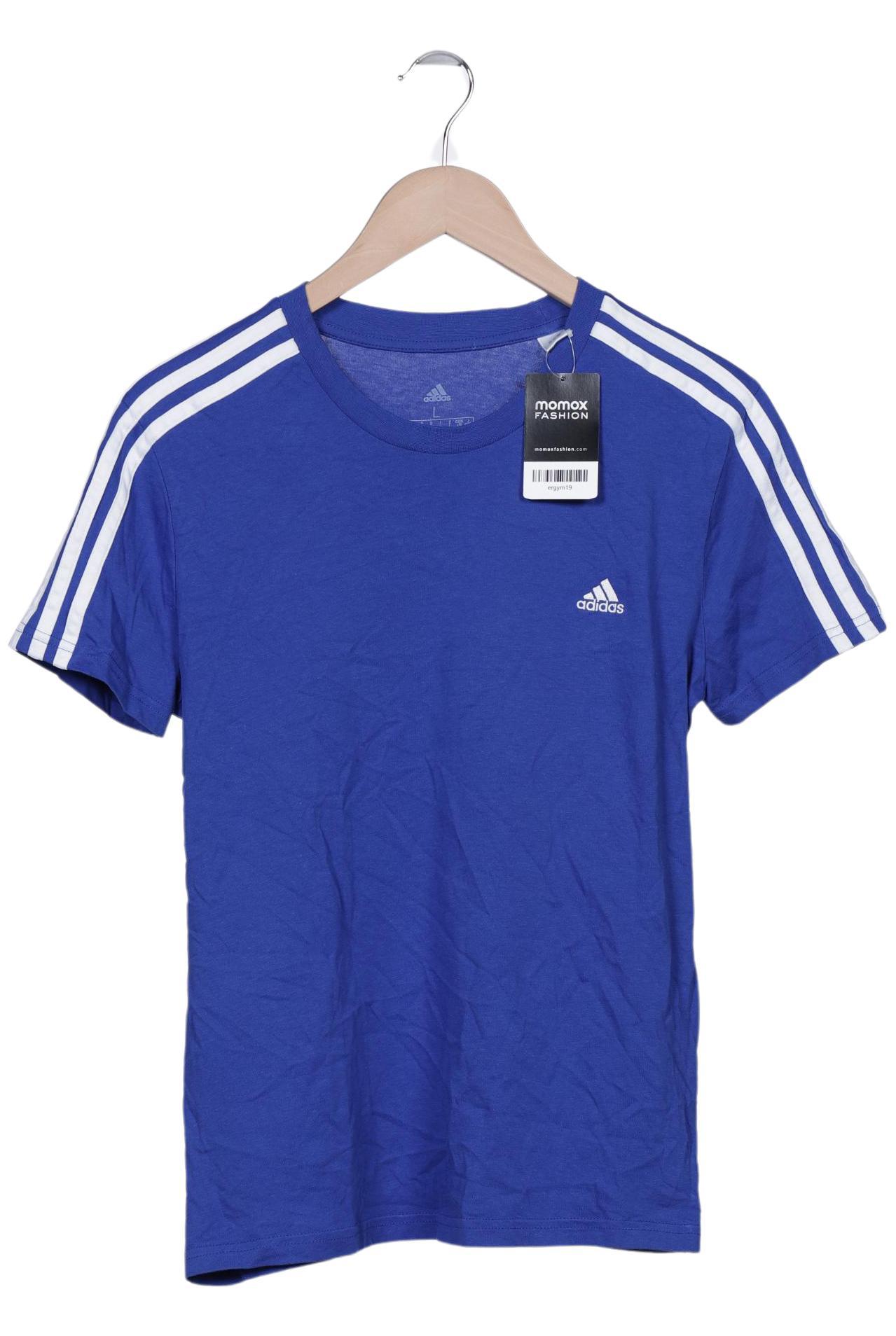 

adidas Damen T-Shirt, blau, Gr. 42