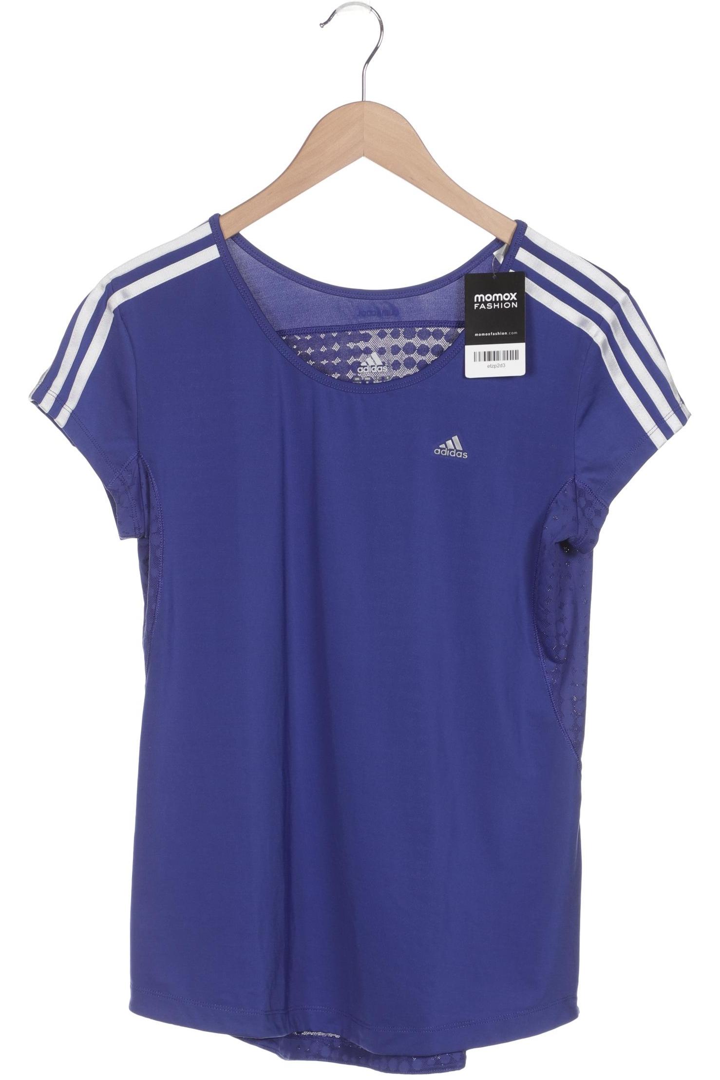 

adidas Damen T-Shirt, blau, Gr. 38