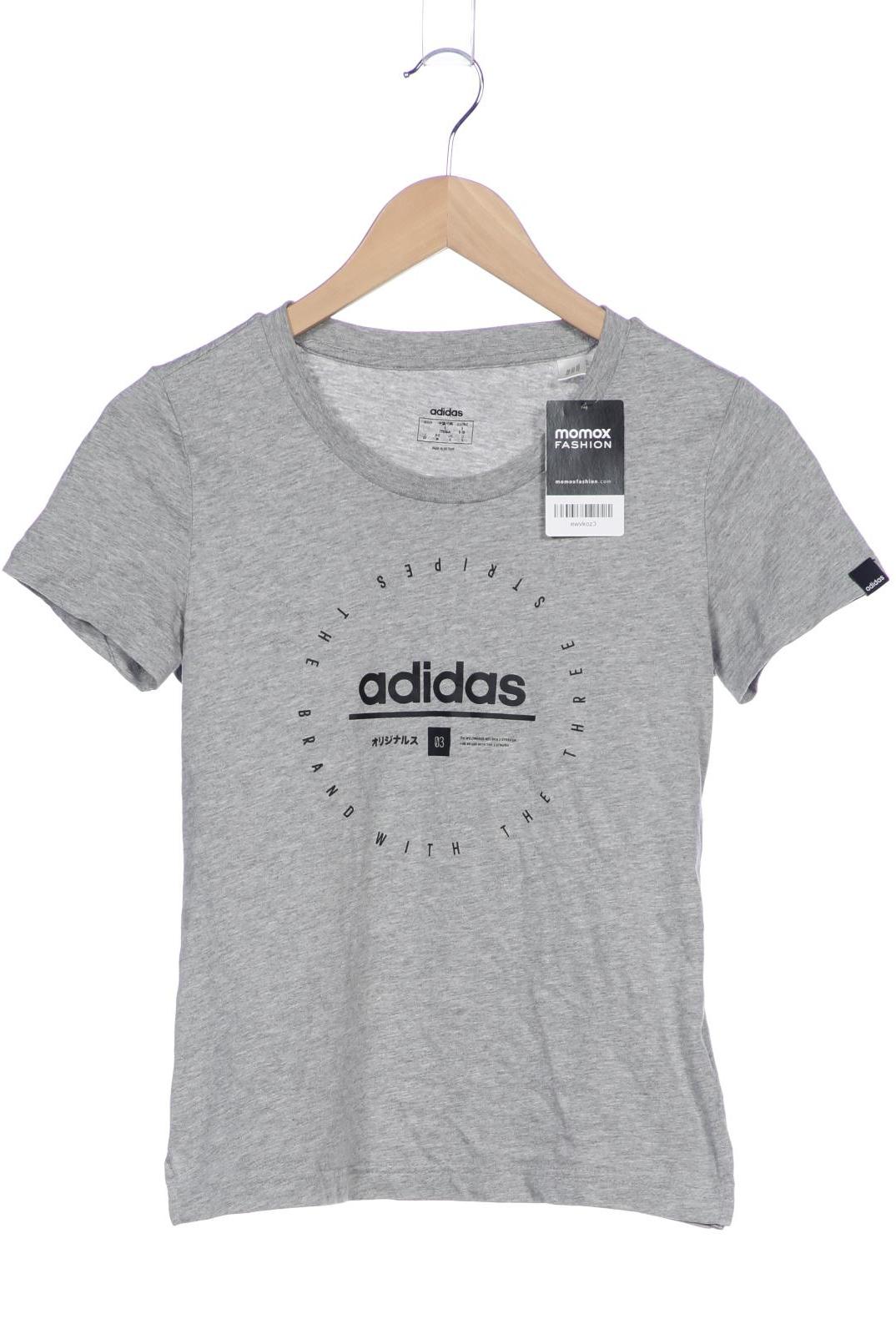 

adidas Damen T-Shirt, grau, Gr. 36