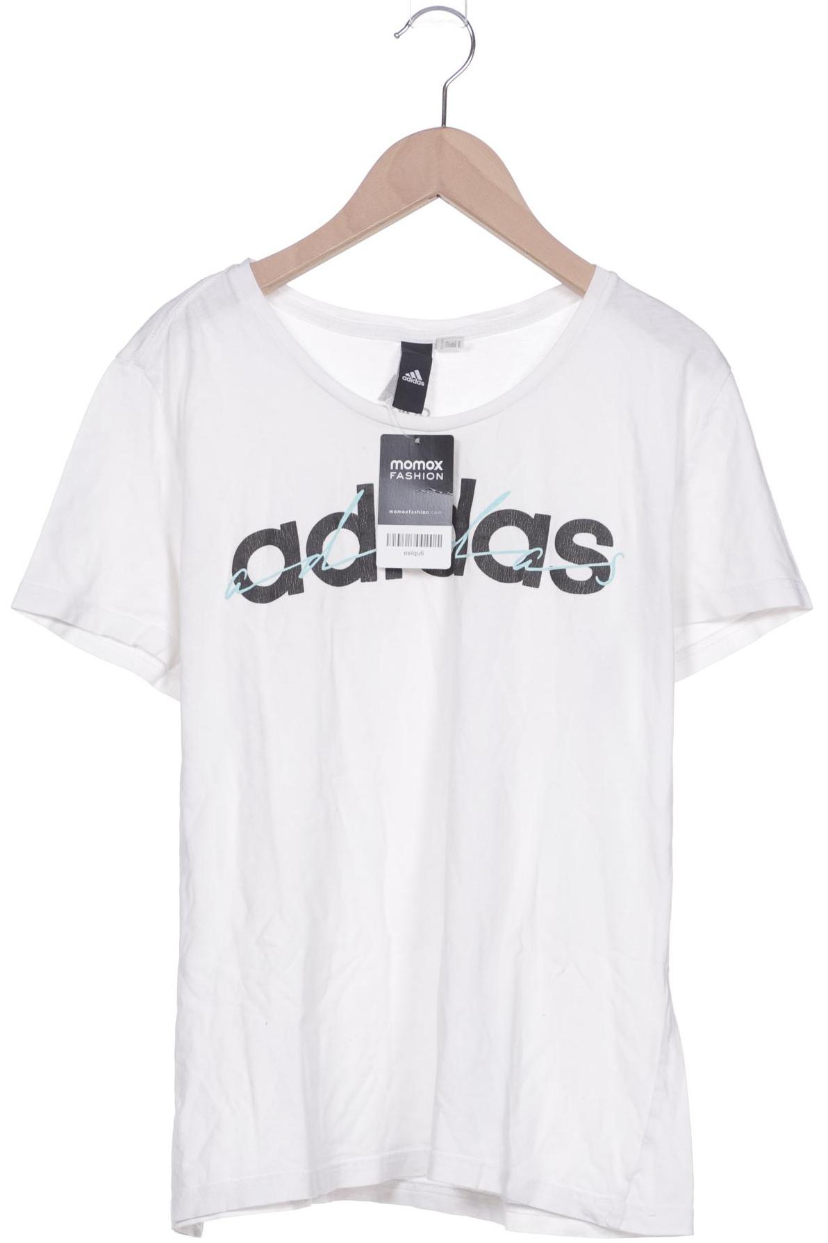 

adidas Damen T-Shirt, weiß, Gr. 38