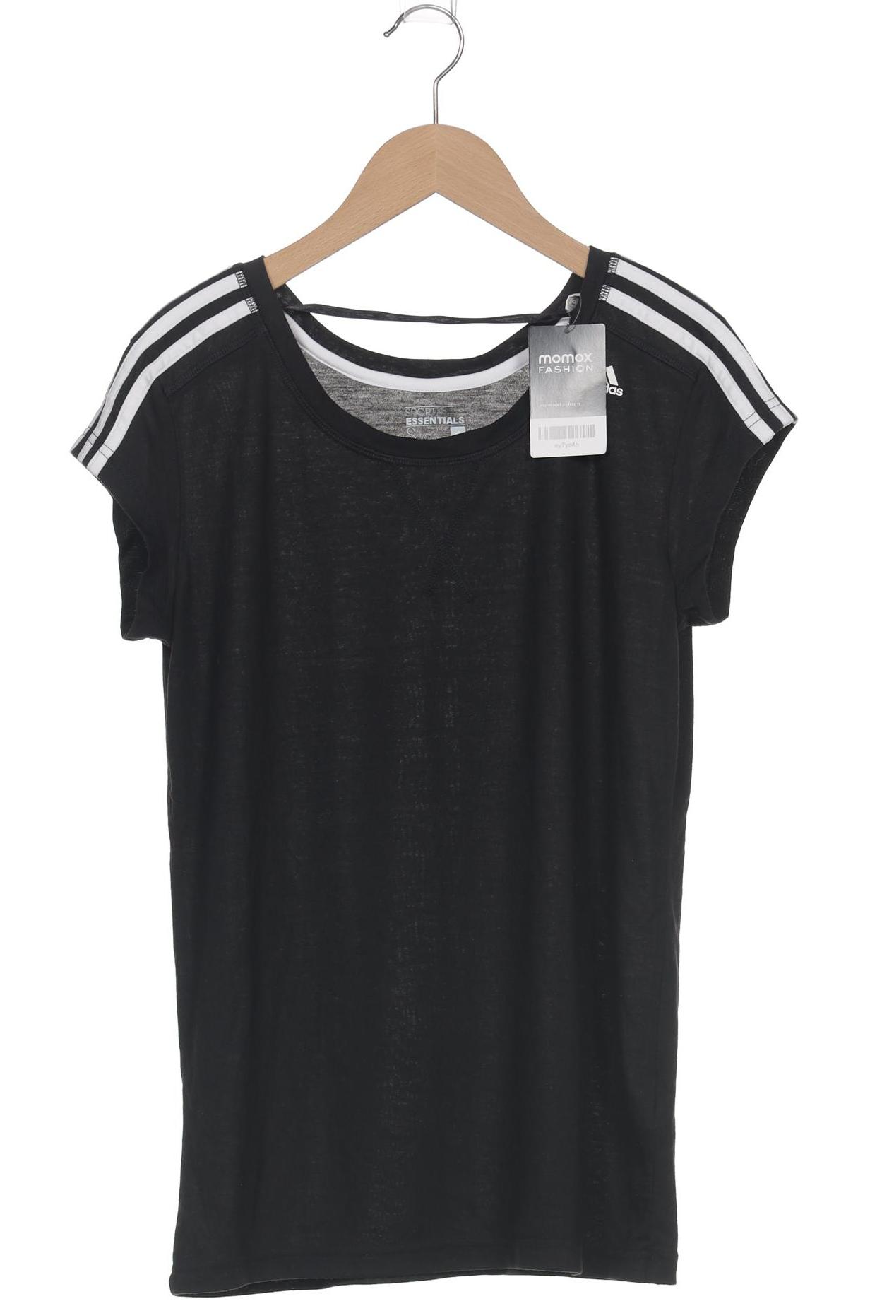

adidas Damen T-Shirt, schwarz, Gr. 36