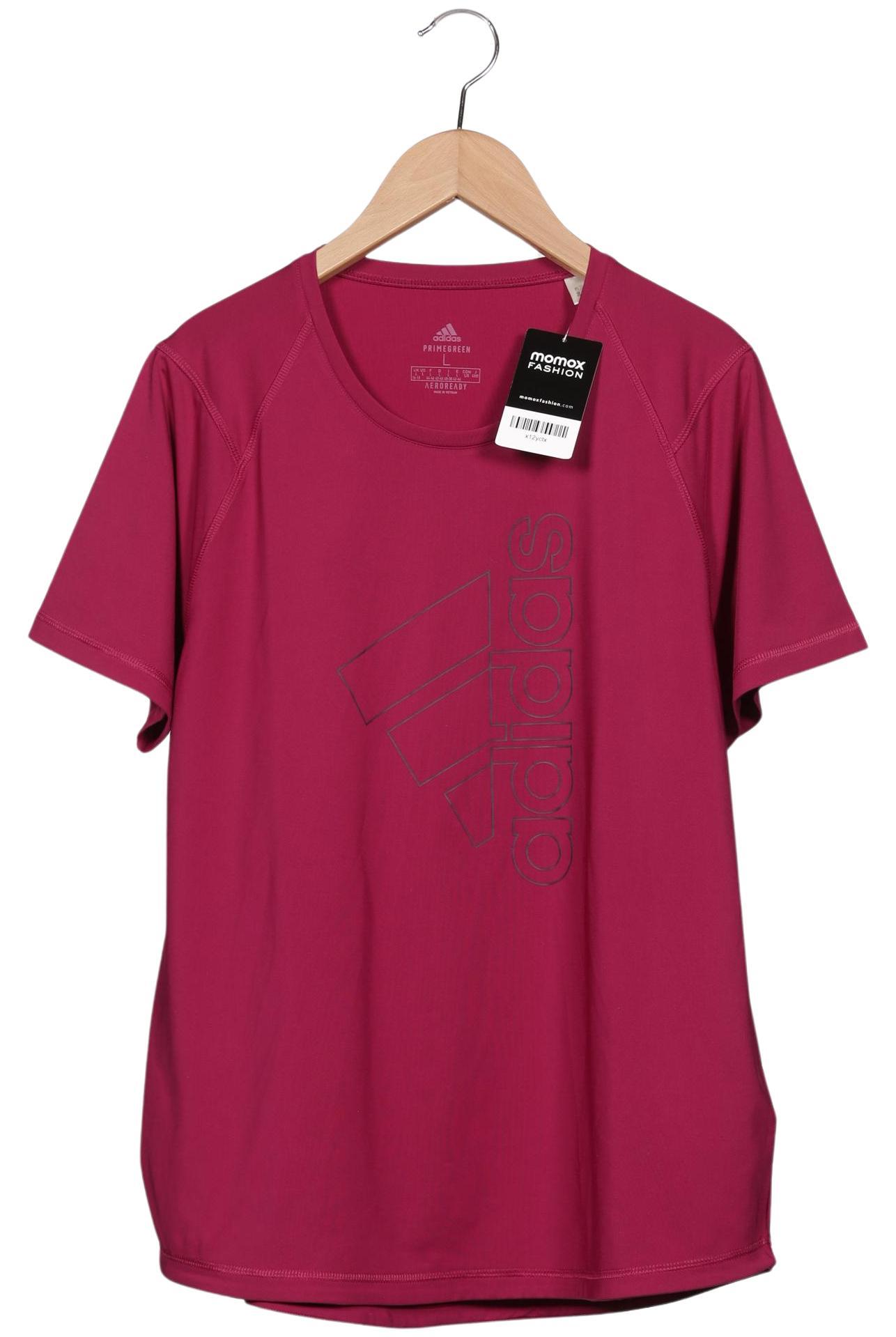 

adidas Damen T-Shirt, bordeaux, Gr. 42
