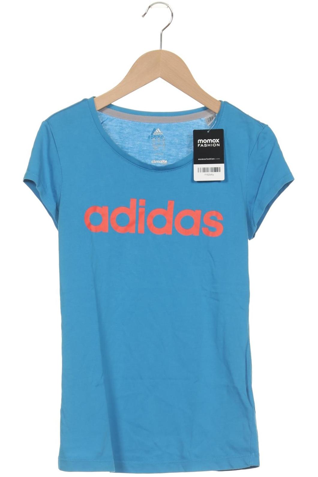 

adidas Damen T-Shirt, blau, Gr. 34