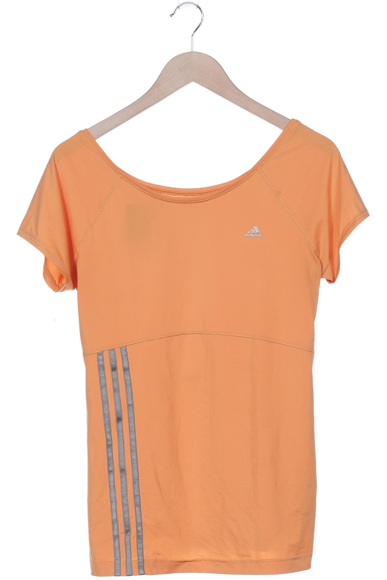 

adidas Damen T-Shirt, orange, Gr. 42