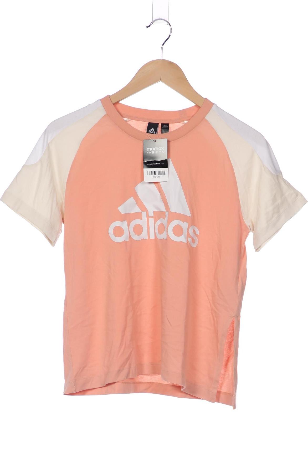 

adidas Damen T-Shirt, orange, Gr. 38