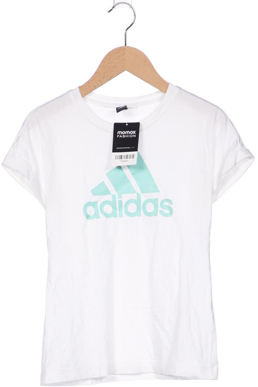 

adidas Damen T-Shirt, weiß, Gr. 34