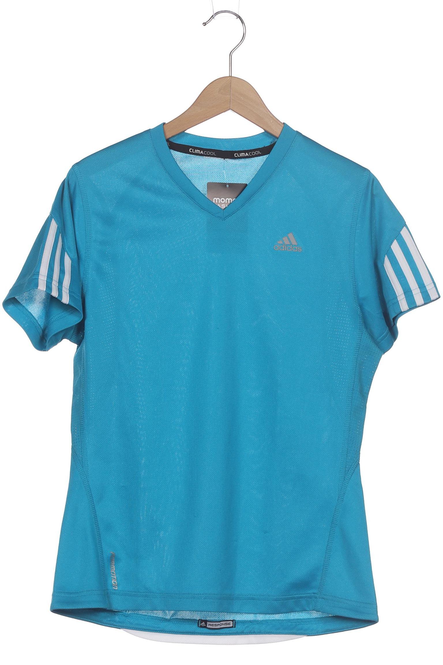 

adidas Damen T-Shirt, blau, Gr. 36