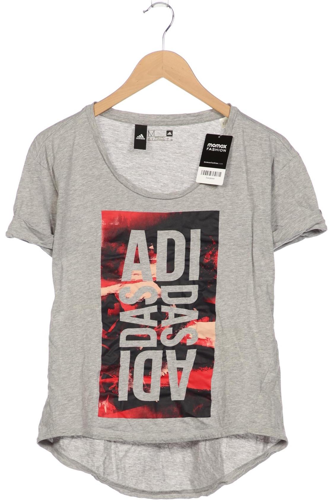 

adidas Damen T-Shirt, grau, Gr. 38