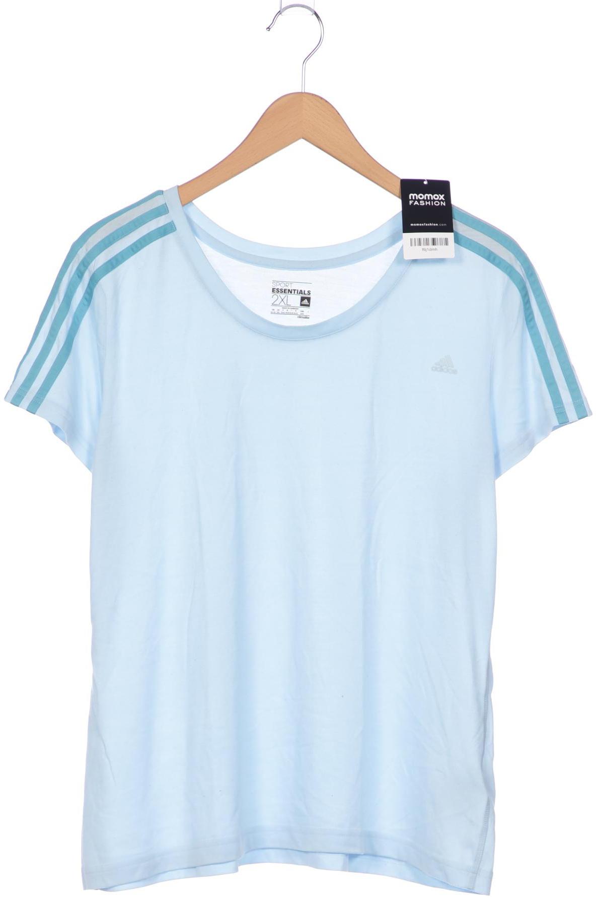 

adidas Damen T-Shirt, hellblau, Gr. 46