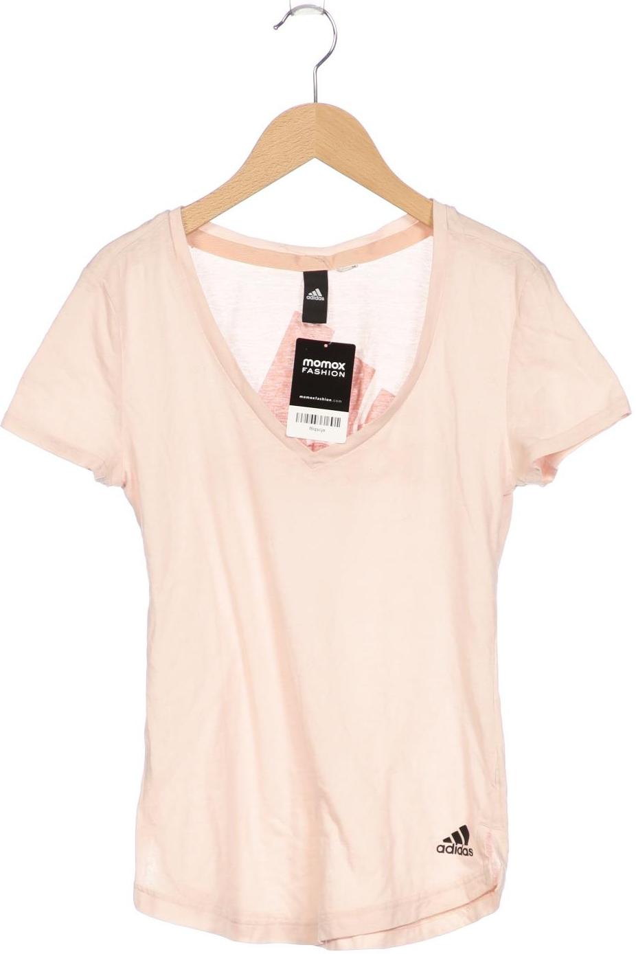 

adidas Damen T-Shirt, beige, Gr. 34