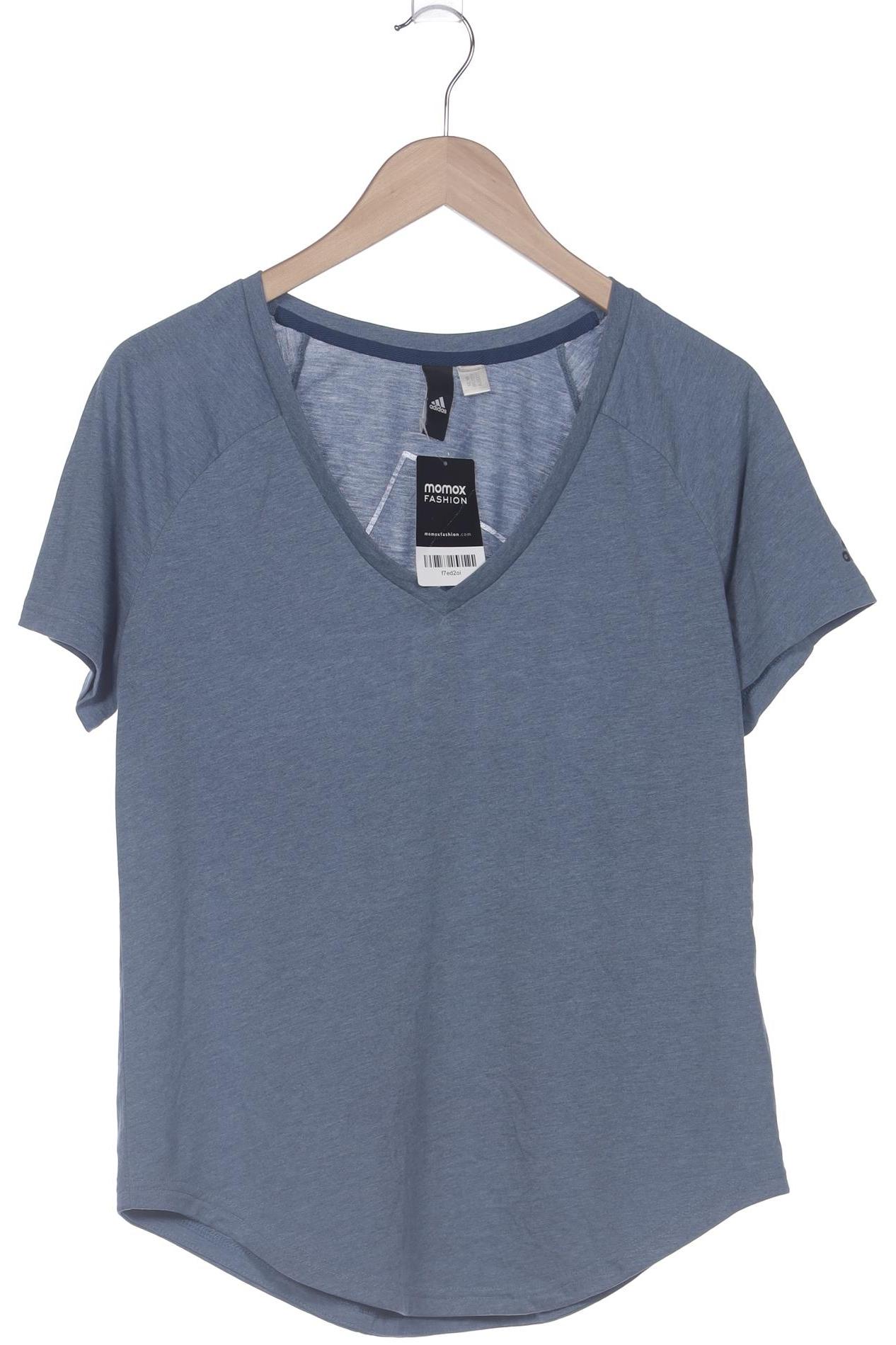 

adidas Damen T-Shirt, blau, Gr. 44
