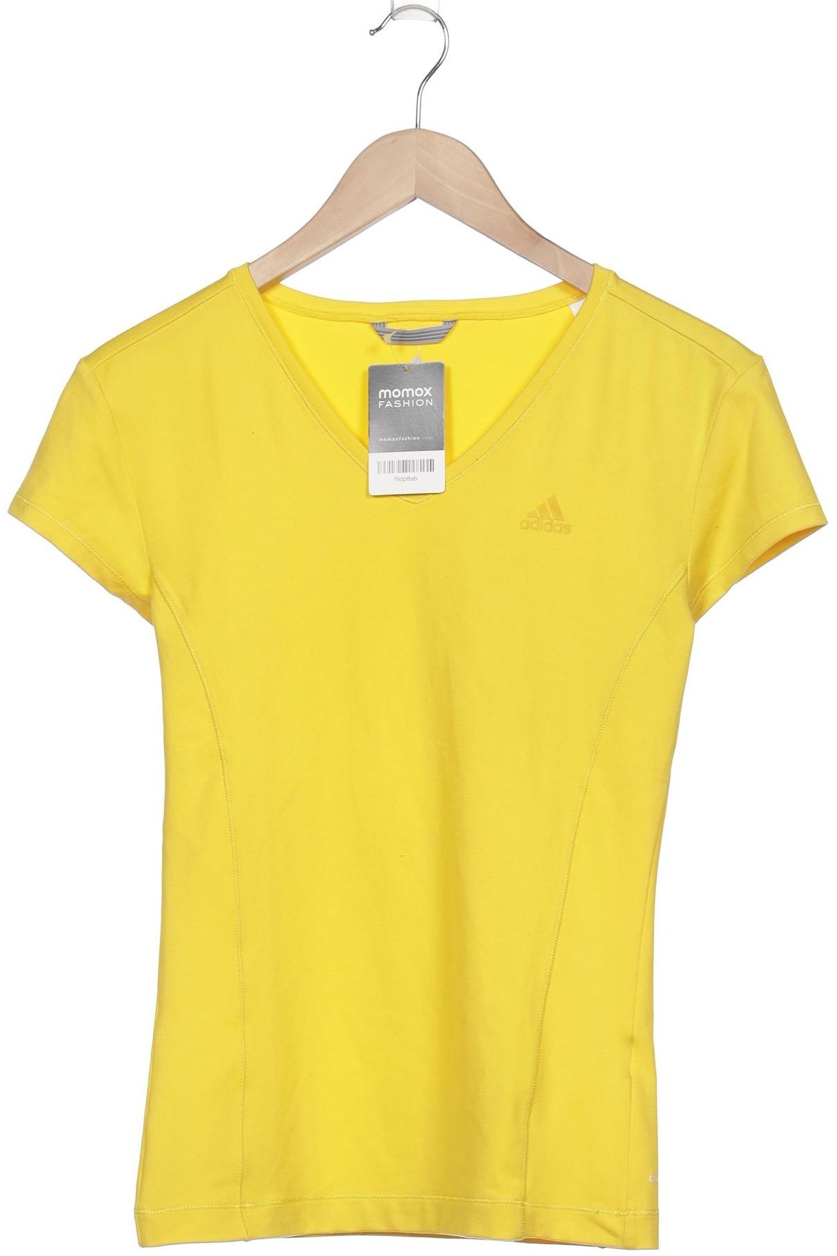 

adidas Damen T-Shirt, gelb, Gr. 38