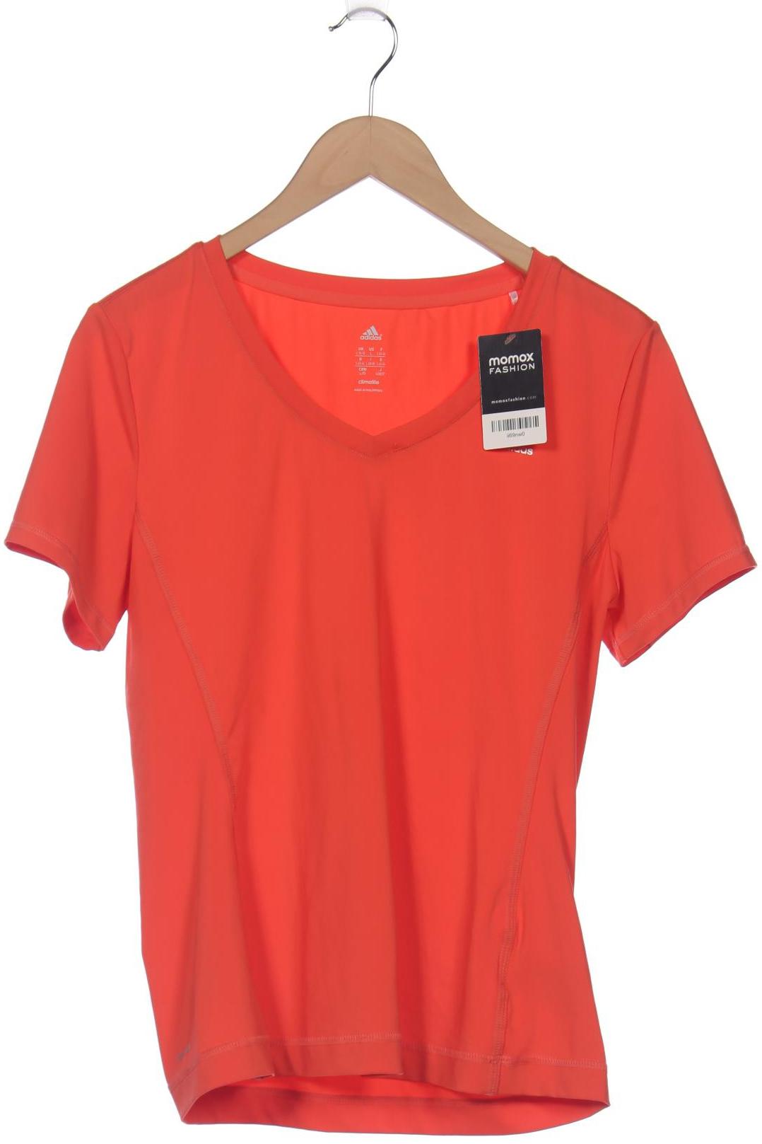 

adidas Damen T-Shirt, orange, Gr. 42
