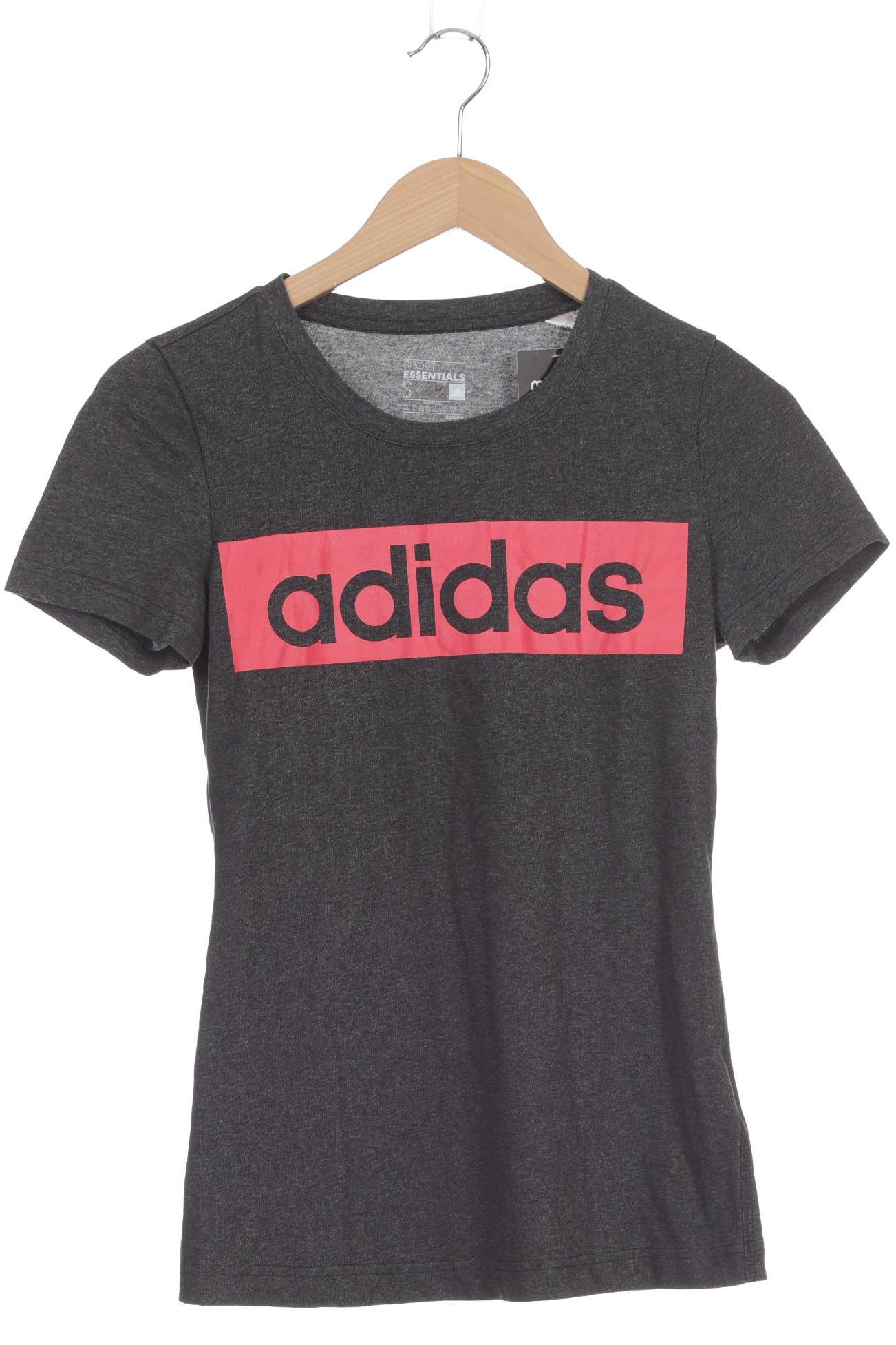 

adidas Damen T-Shirt, grau, Gr. 36