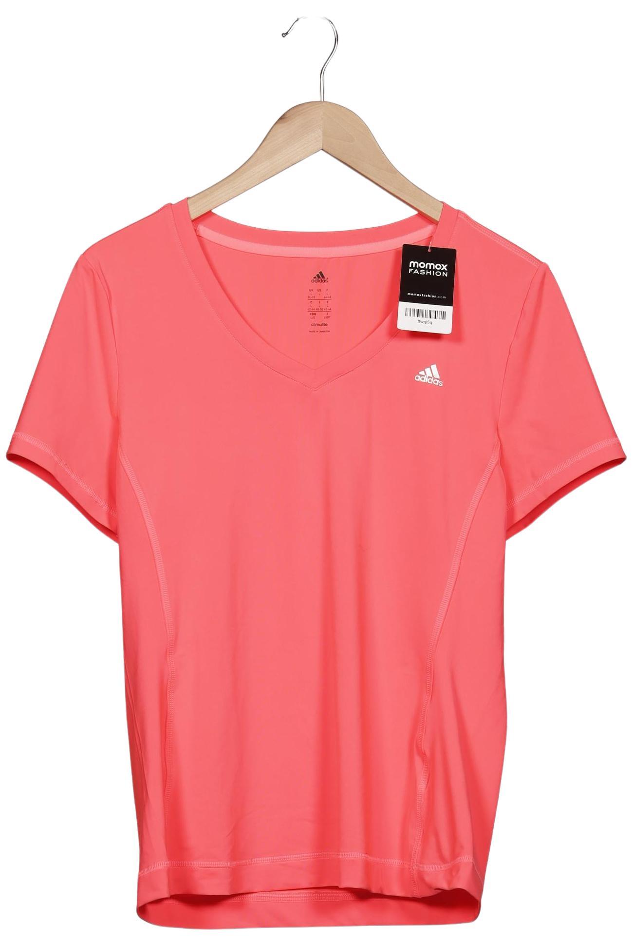 

adidas Damen T-Shirt, neon, Gr. 42