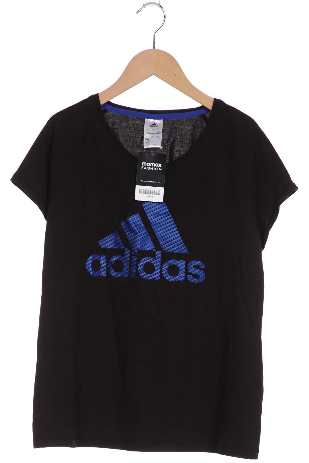 

adidas Damen T-Shirt, schwarz, Gr. 44