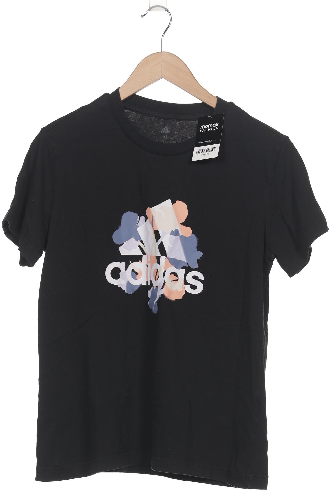 

adidas Damen T-Shirt, schwarz, Gr. 44