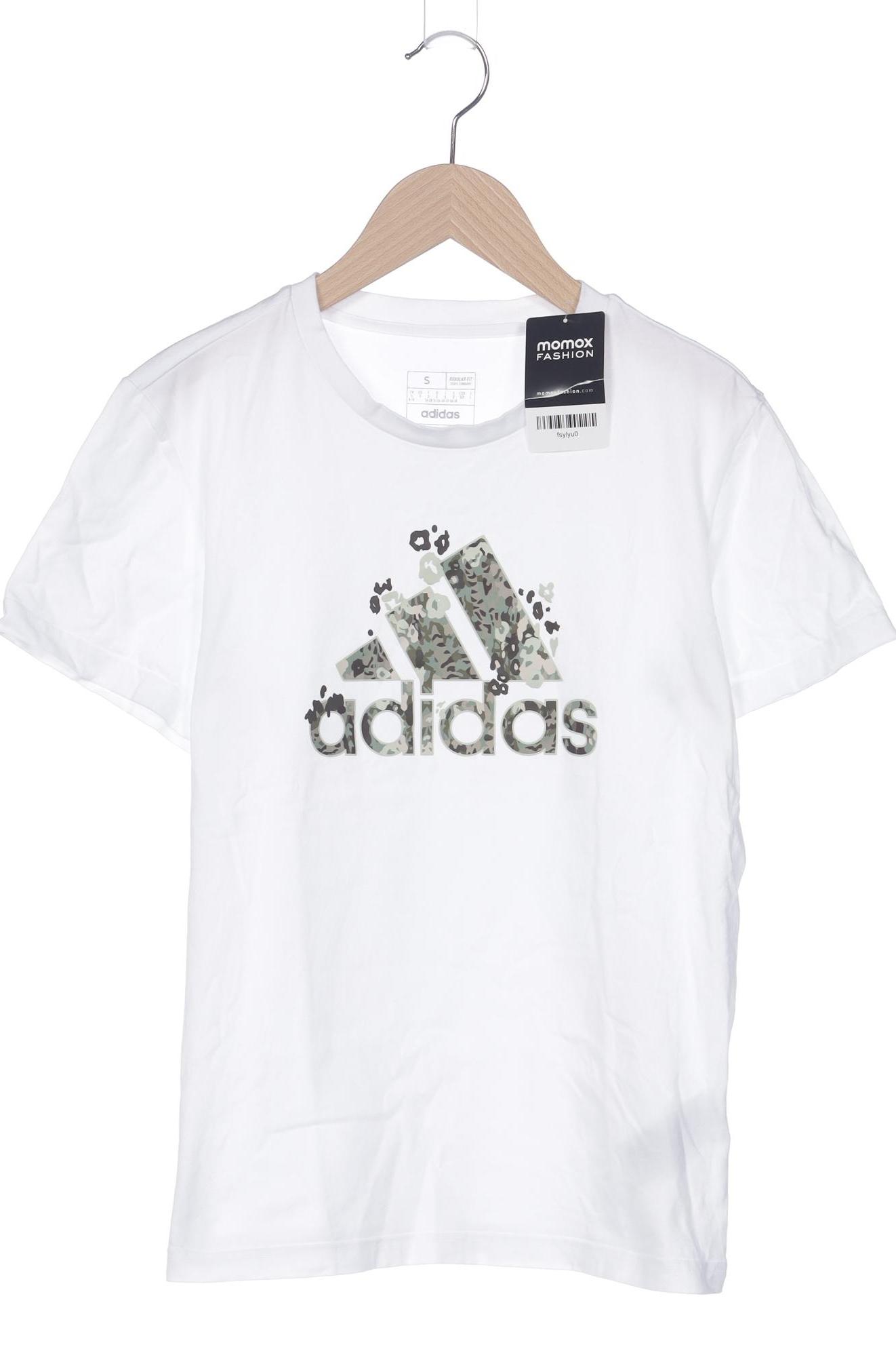 

adidas Damen T-Shirt, weiß, Gr. 36