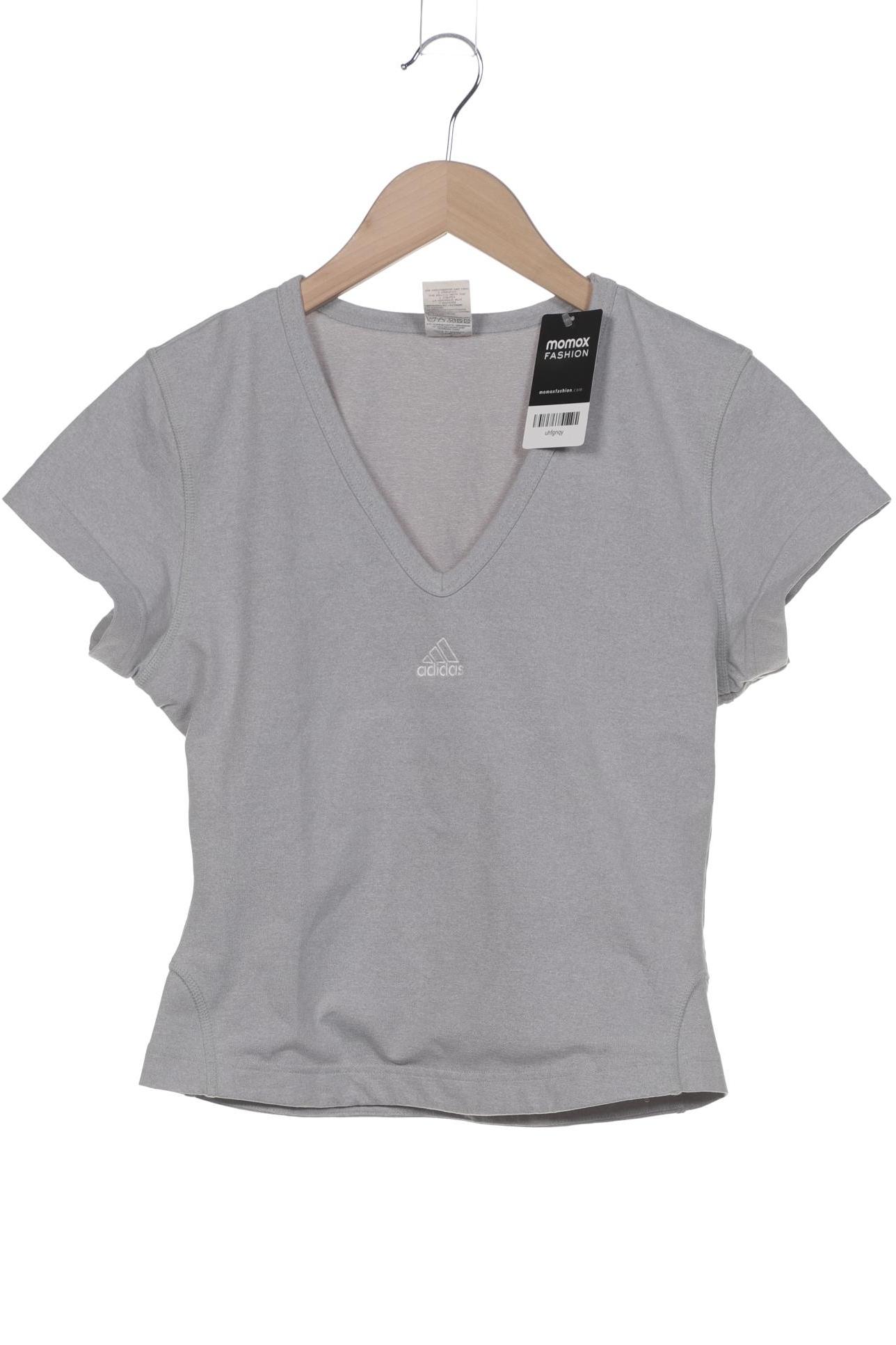 

adidas Damen T-Shirt, grau, Gr. 40
