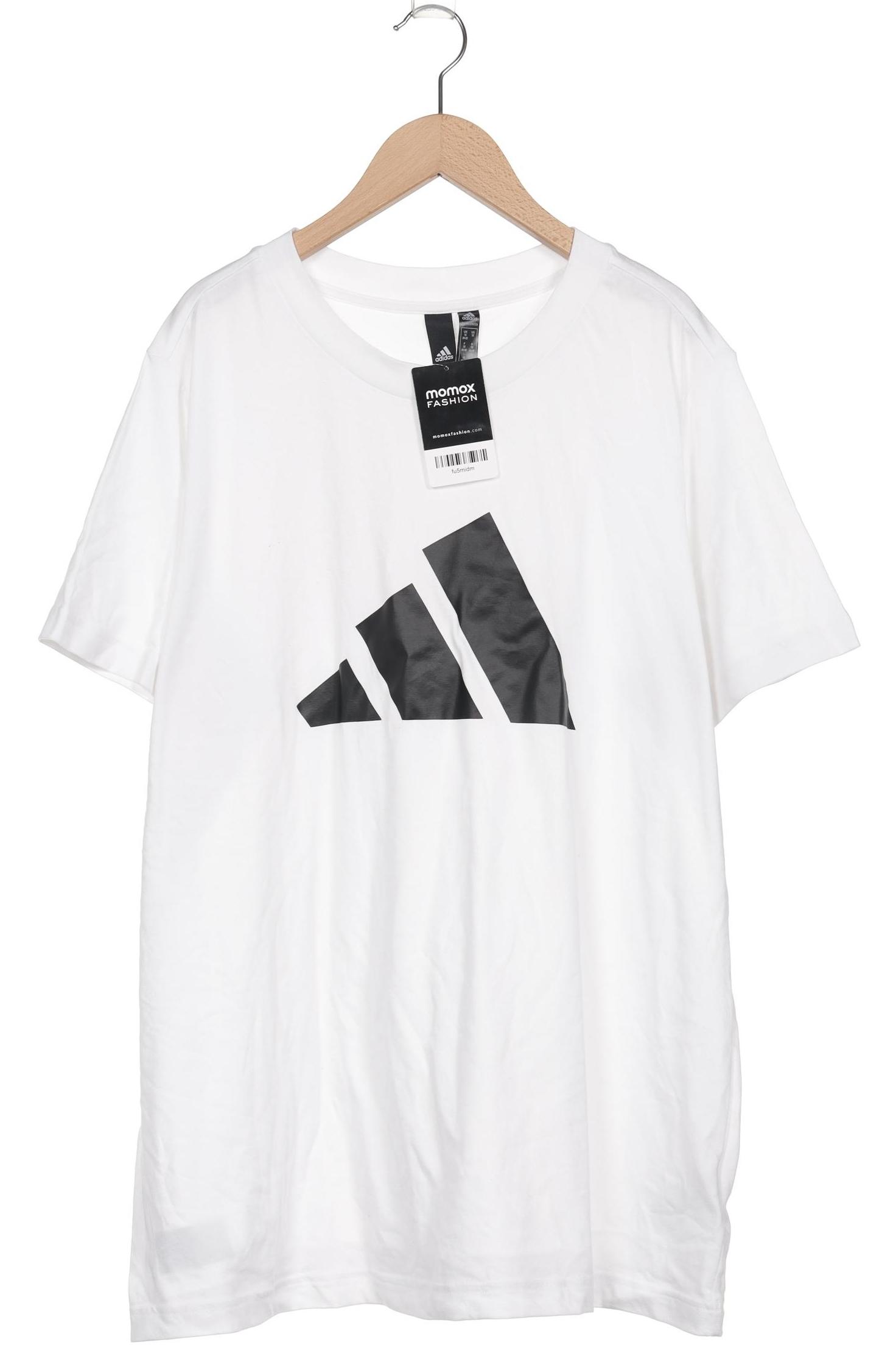 

adidas Damen T-Shirt, weiß, Gr. 46