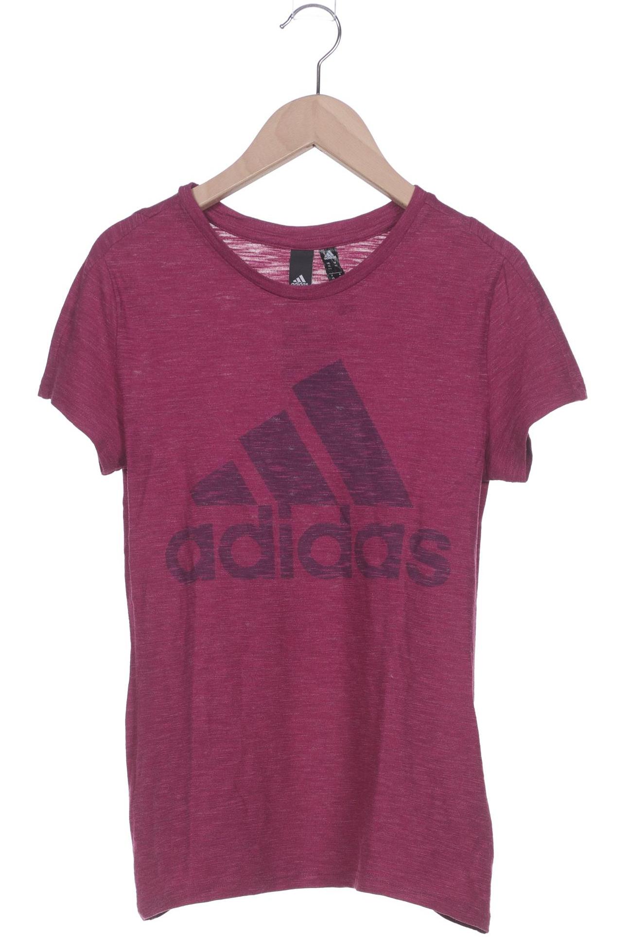 

adidas Damen T-Shirt, bordeaux, Gr. 34