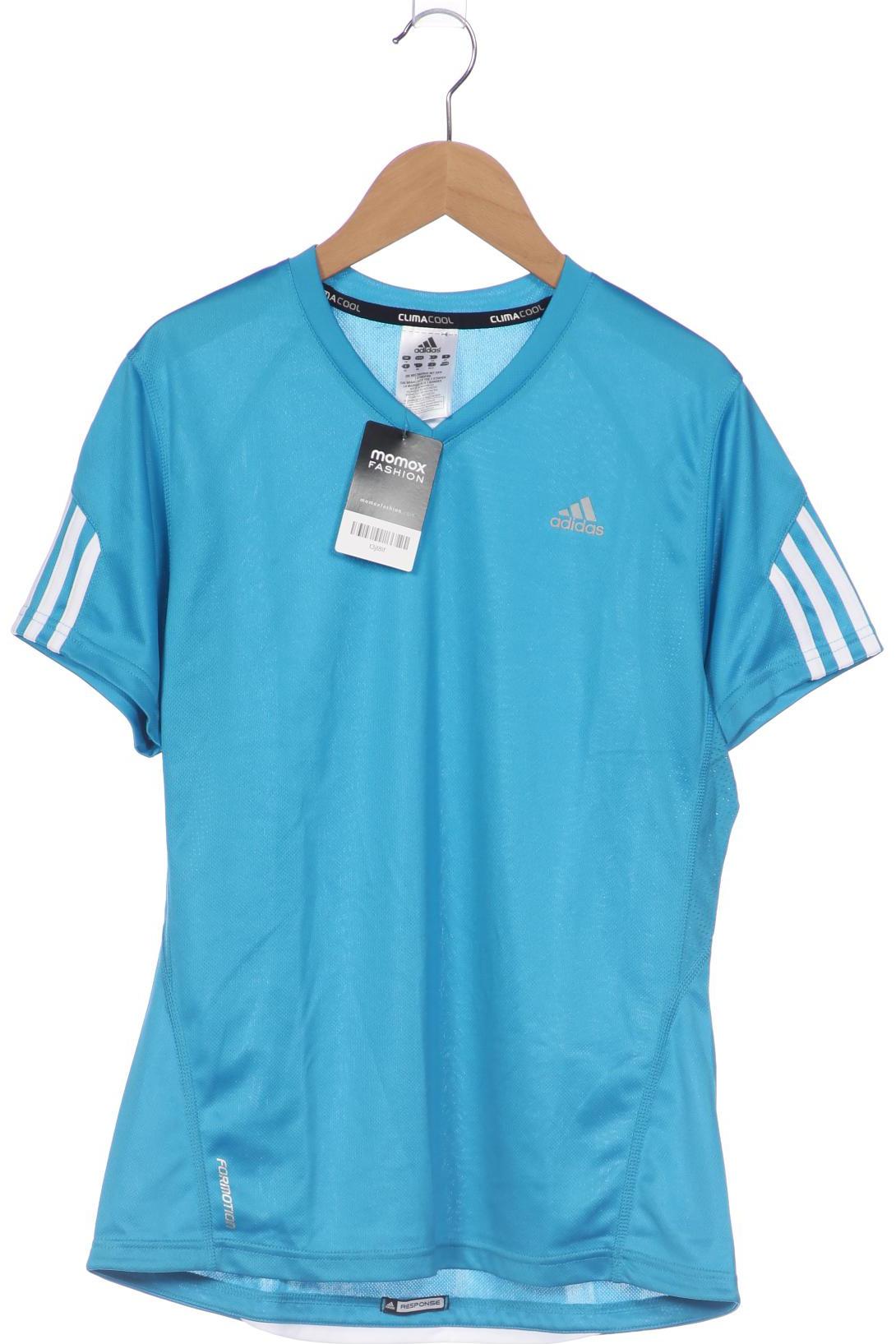 

adidas Damen T-Shirt, blau, Gr. 42