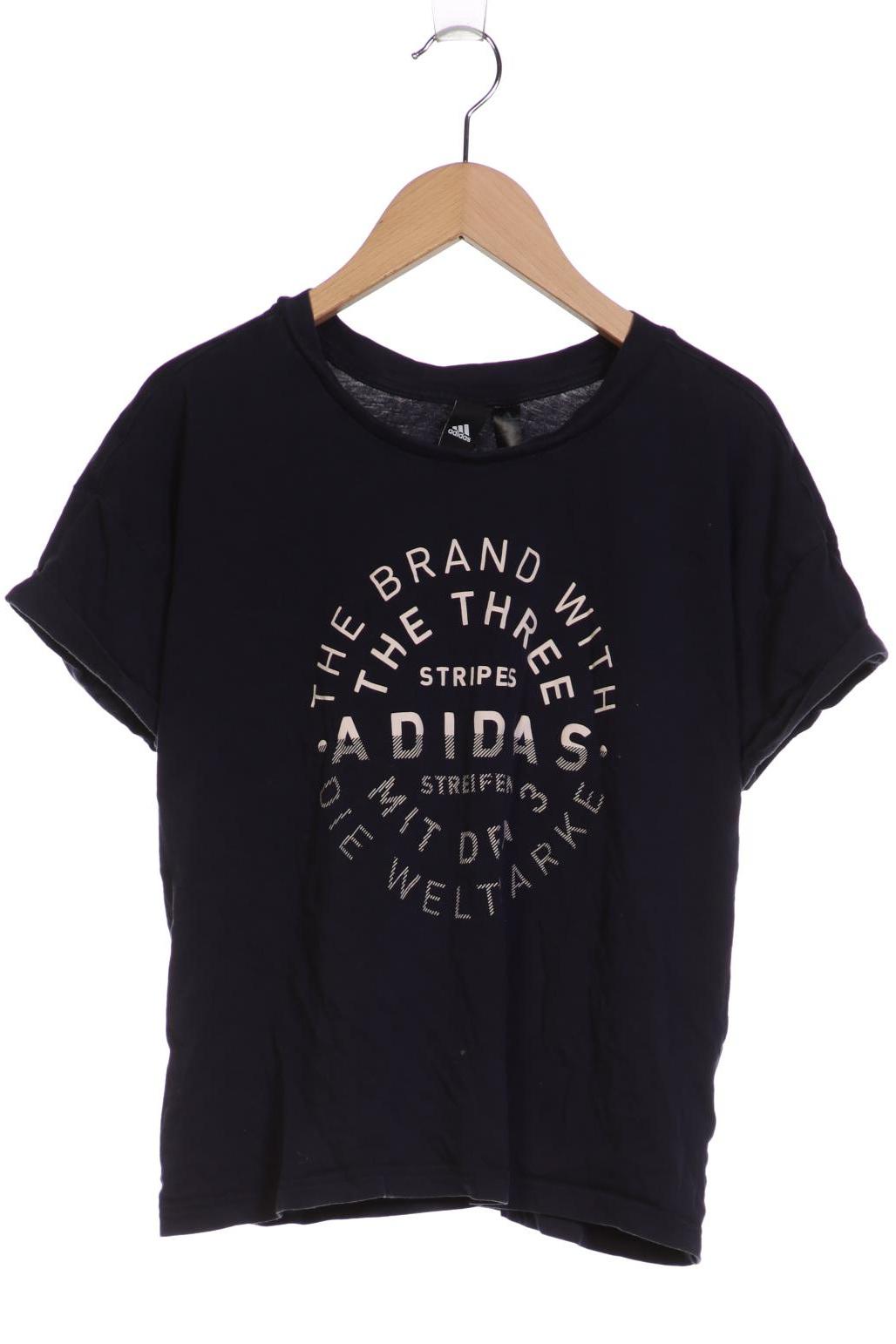 

adidas Damen T-Shirt, marineblau, Gr. 38