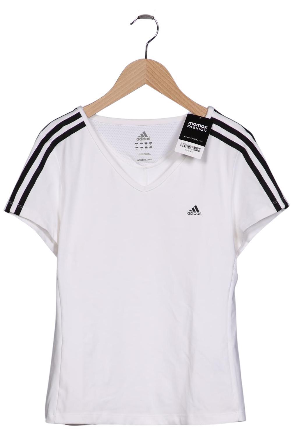 

adidas Damen T-Shirt, weiß, Gr. 42