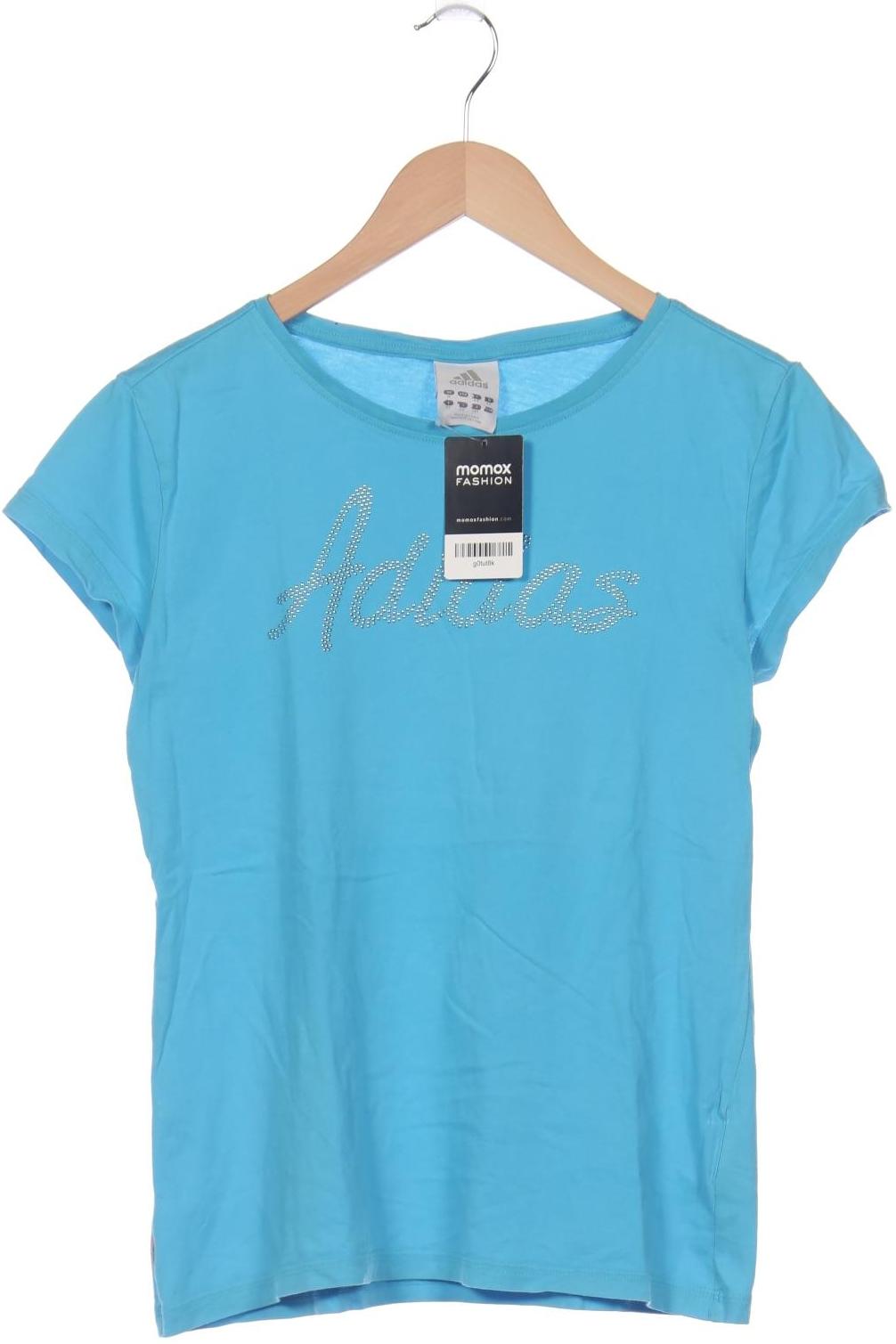 

adidas Damen T-Shirt, blau, Gr. 42
