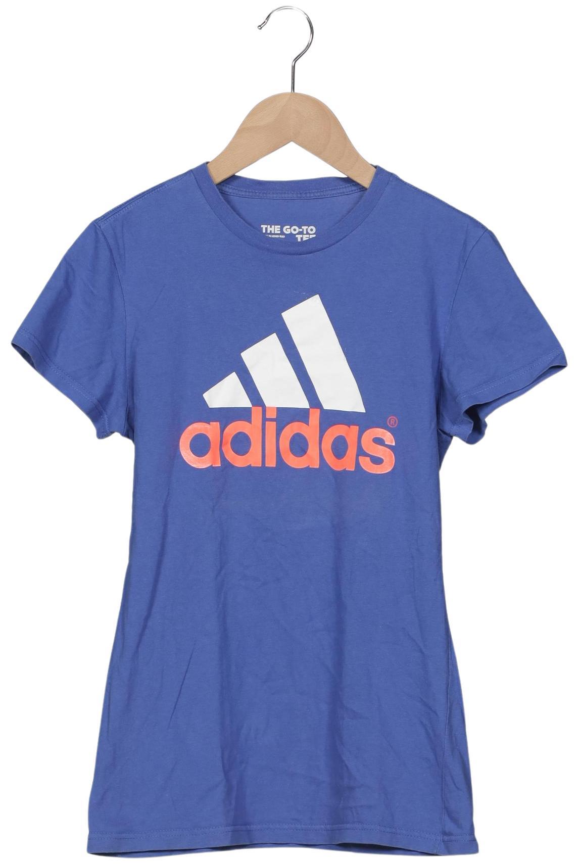 

adidas Damen T-Shirt, blau, Gr. 36