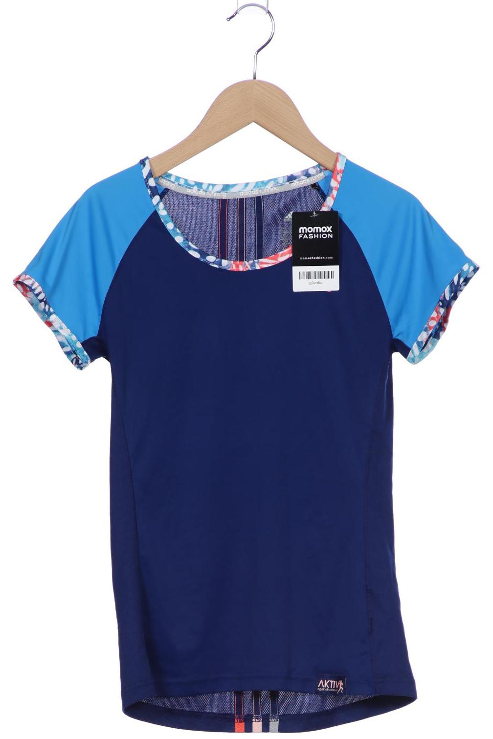 

adidas Damen T-Shirt, marineblau, Gr. 34