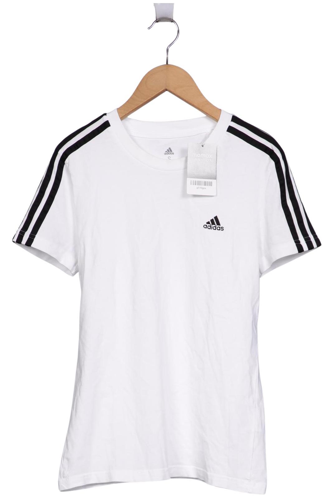 

adidas Damen T-Shirt, weiß, Gr. 36