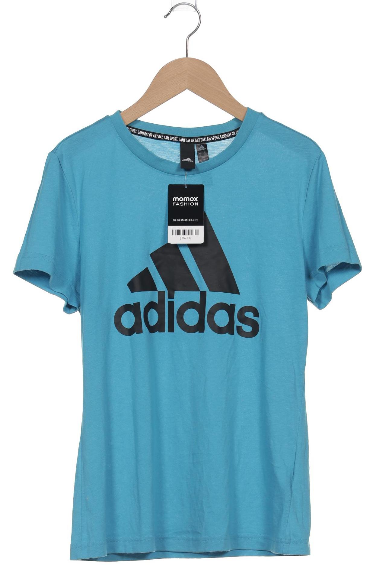 

adidas Damen T-Shirt, blau, Gr. 38