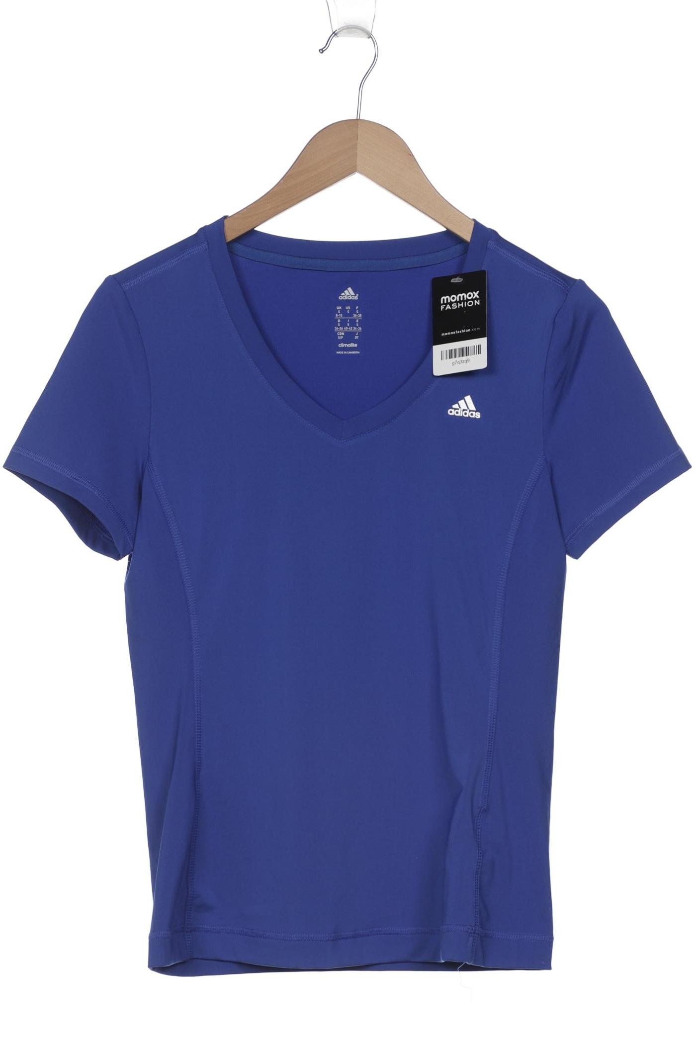 

adidas Damen T-Shirt, blau, Gr. 36