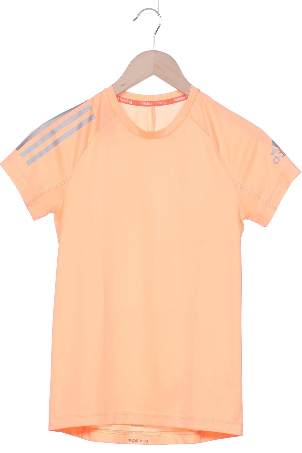 

adidas Damen T-Shirt, orange, Gr. 34
