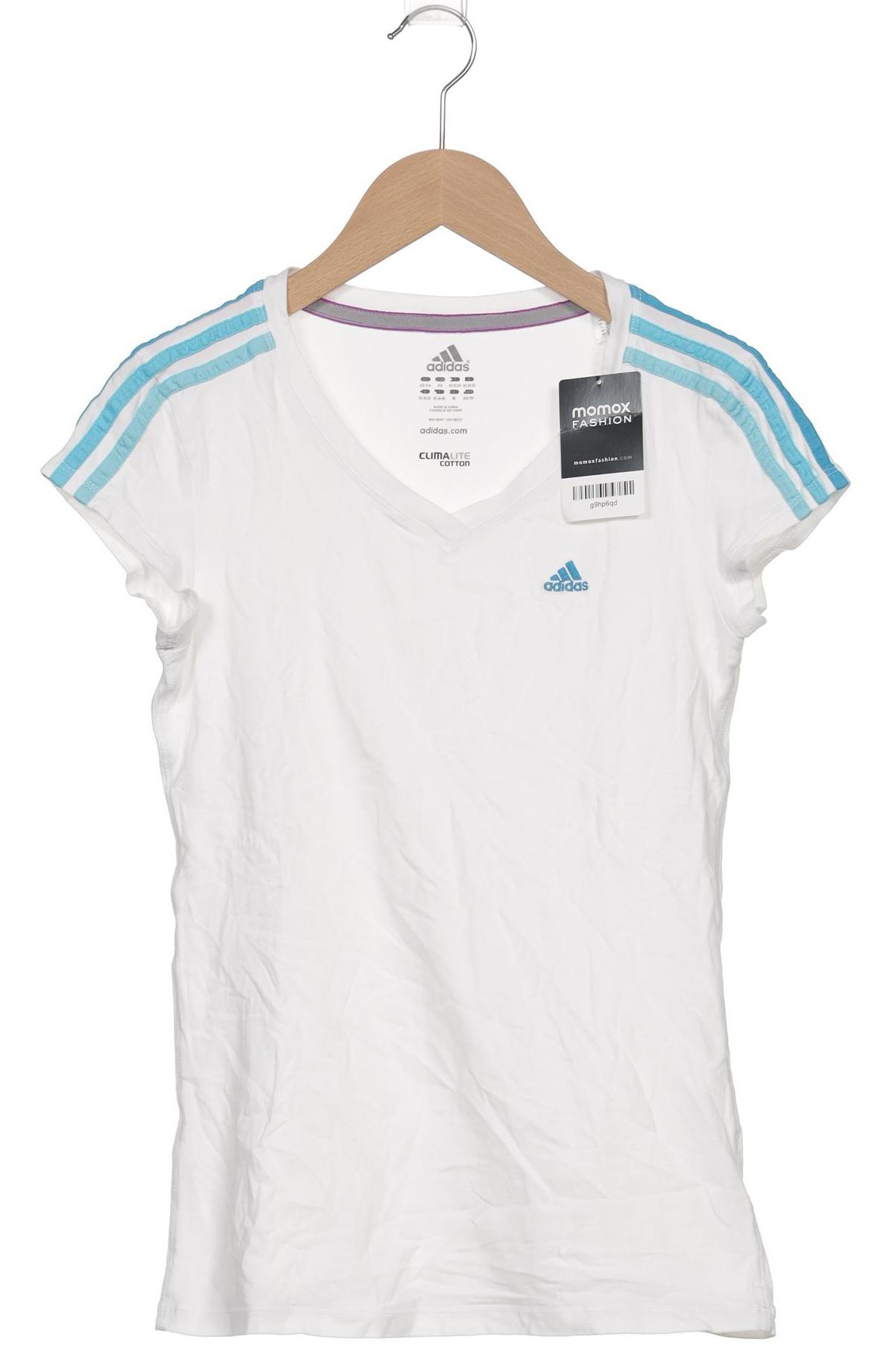 

adidas Damen T-Shirt, weiß, Gr. 34
