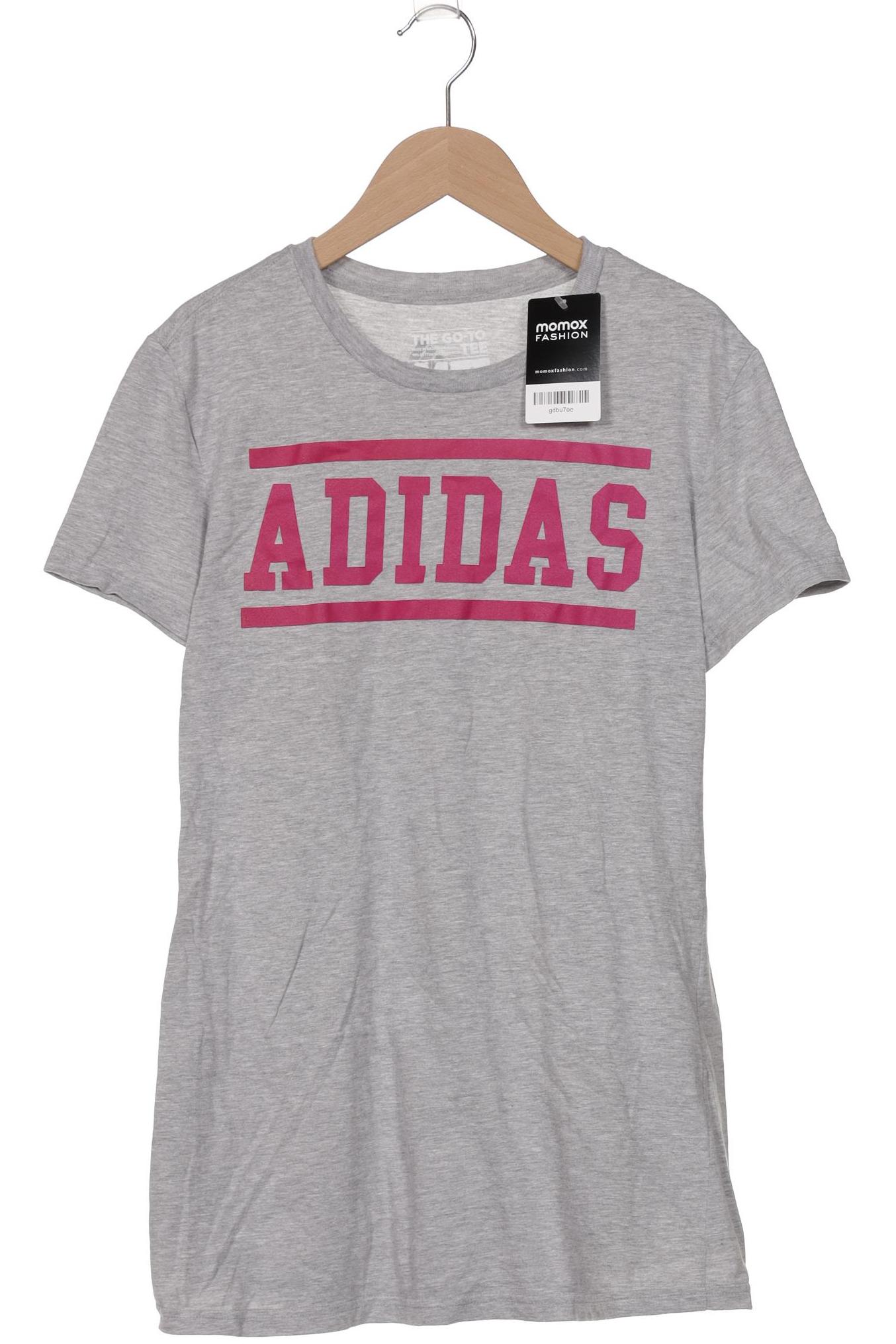 

adidas Damen T-Shirt, grau, Gr. 38