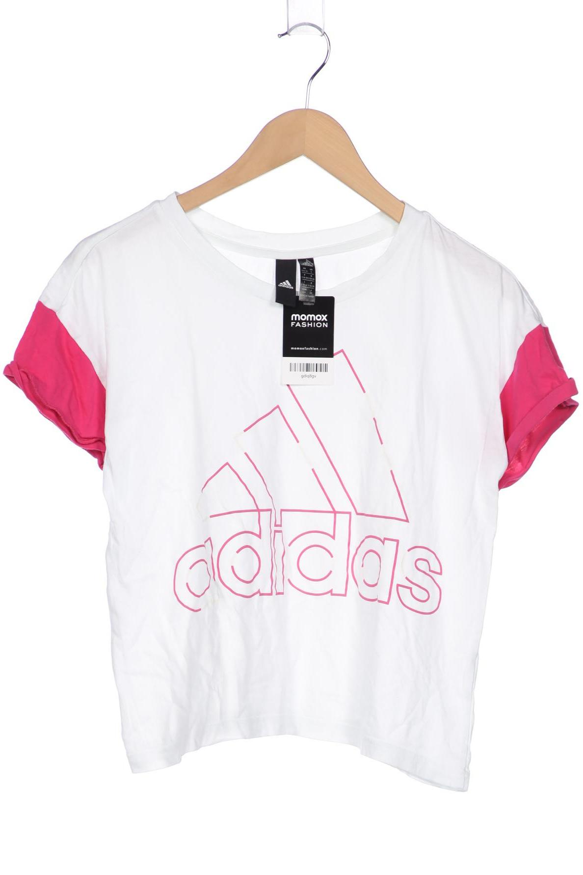 

adidas Damen T-Shirt, weiß