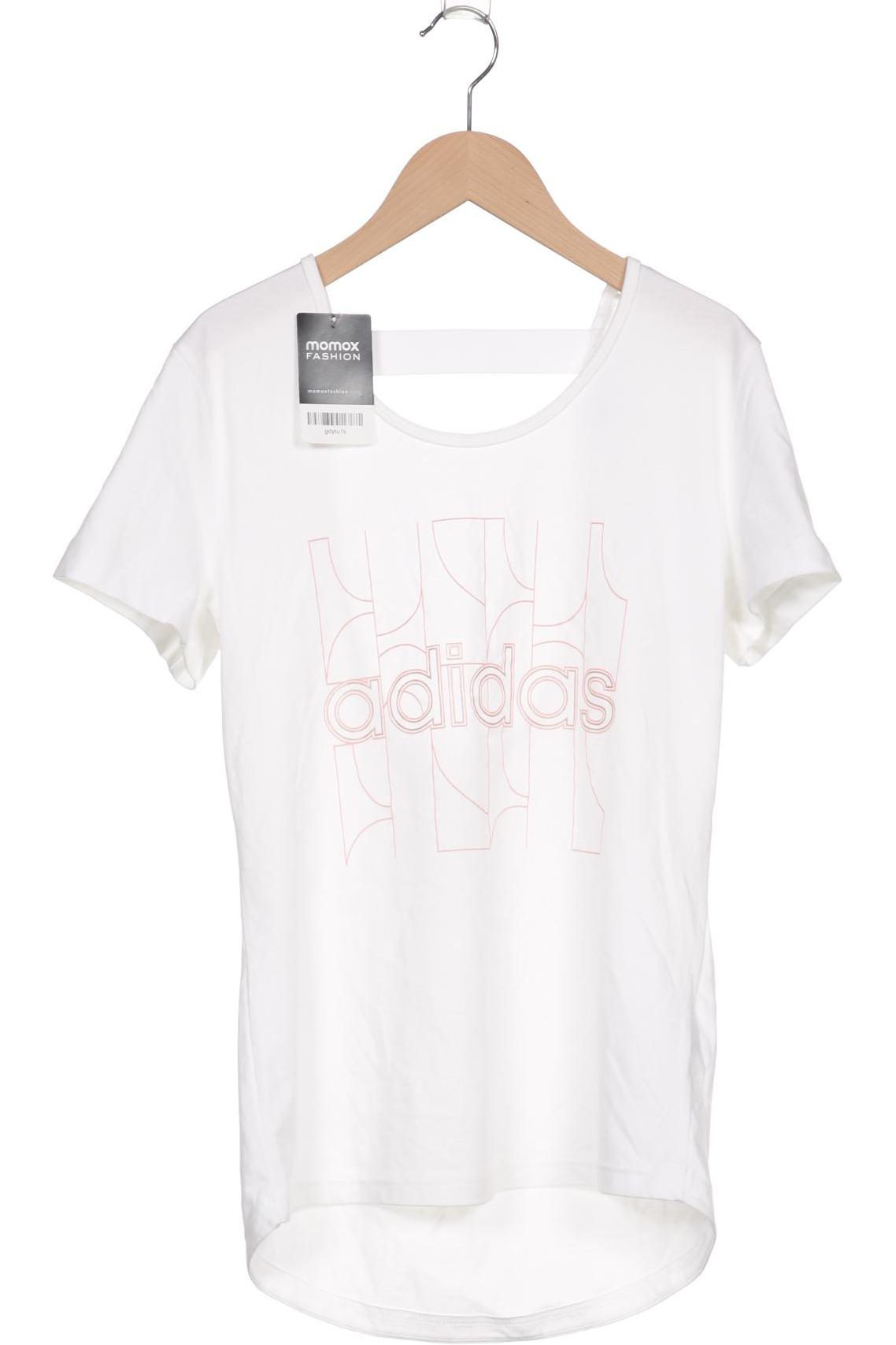 

adidas Damen T-Shirt, weiß