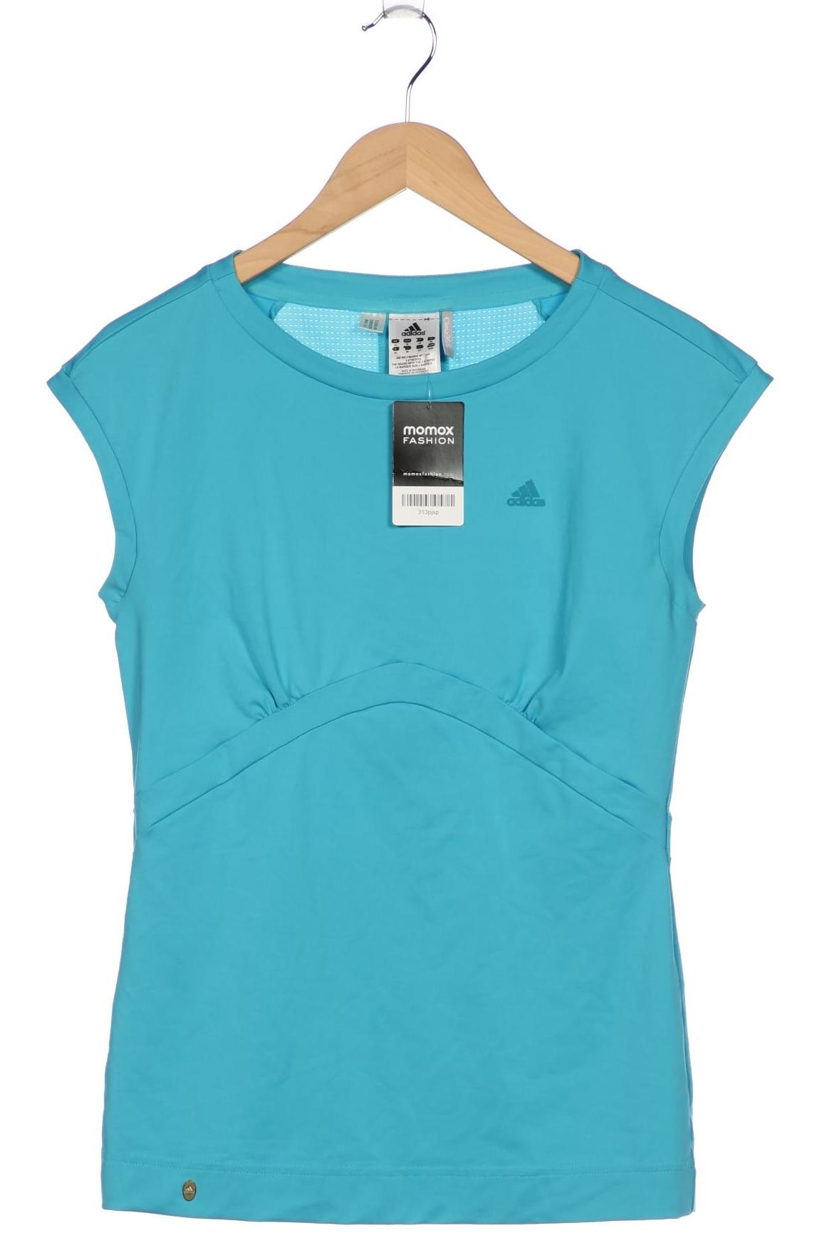 

adidas Damen T-Shirt, blau, Gr. 40